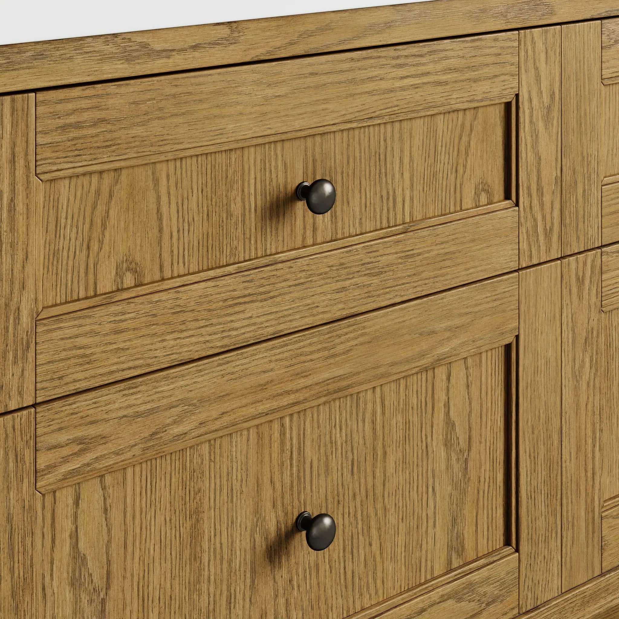 light natural oak vanity