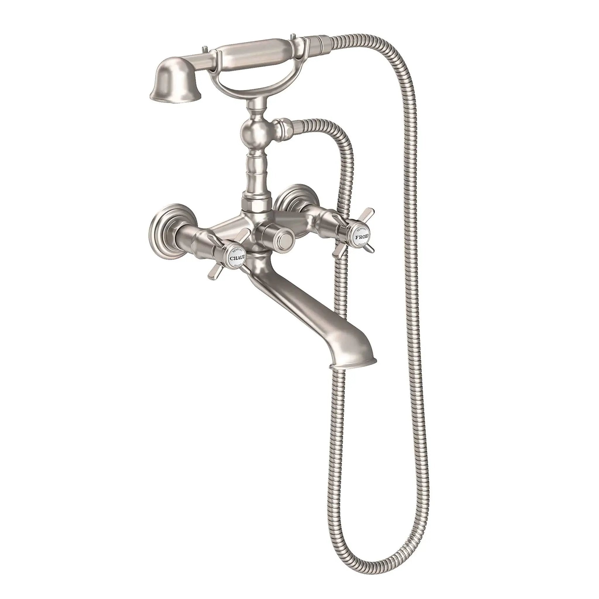 Newport Brass Fairfield Exposed Tub & Hand Shower Set - Wall Mount by Newport Brass