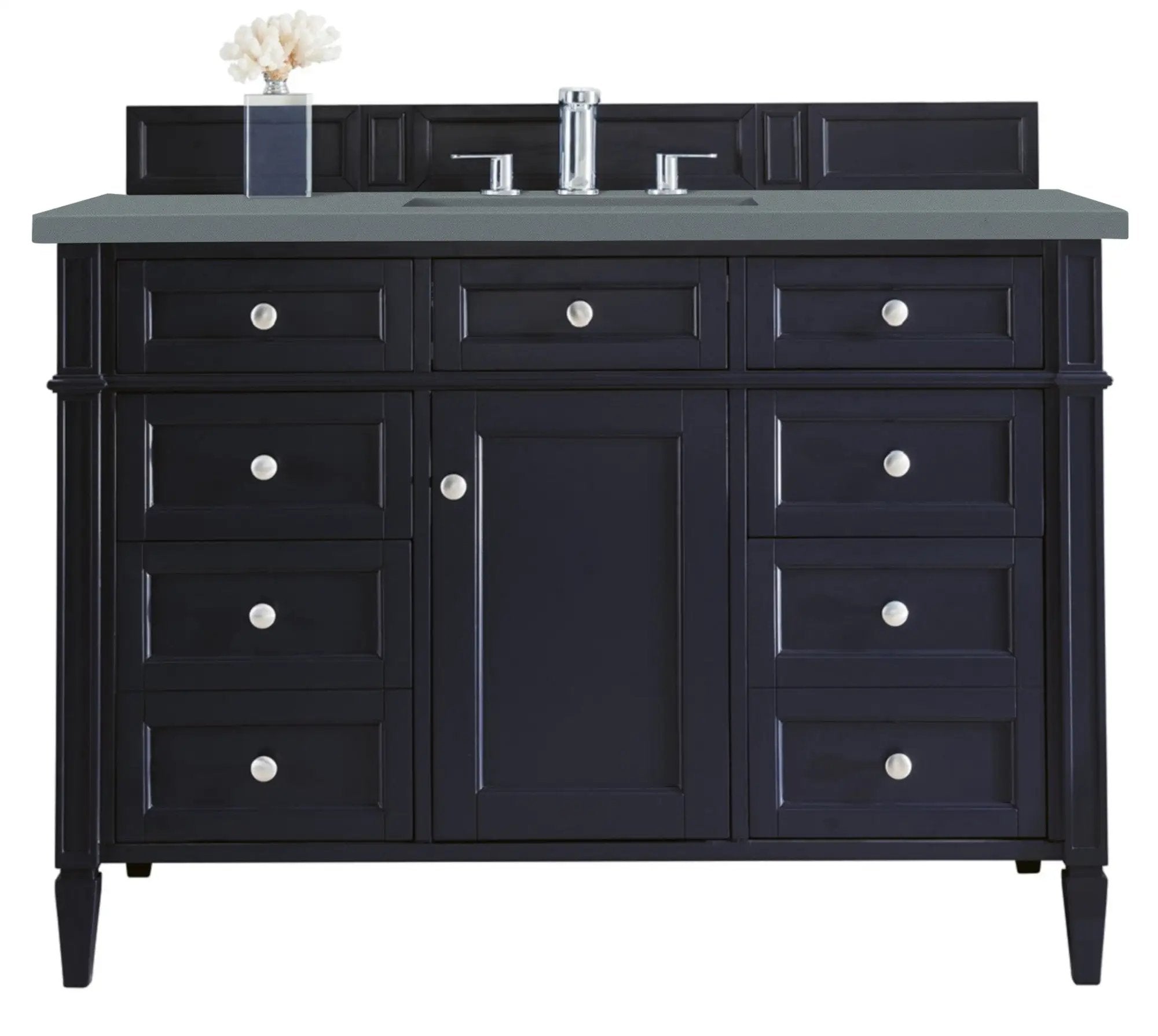 James Martin Brittany 48" Single Vanity Set - Victory Blue by James Martin Vanities