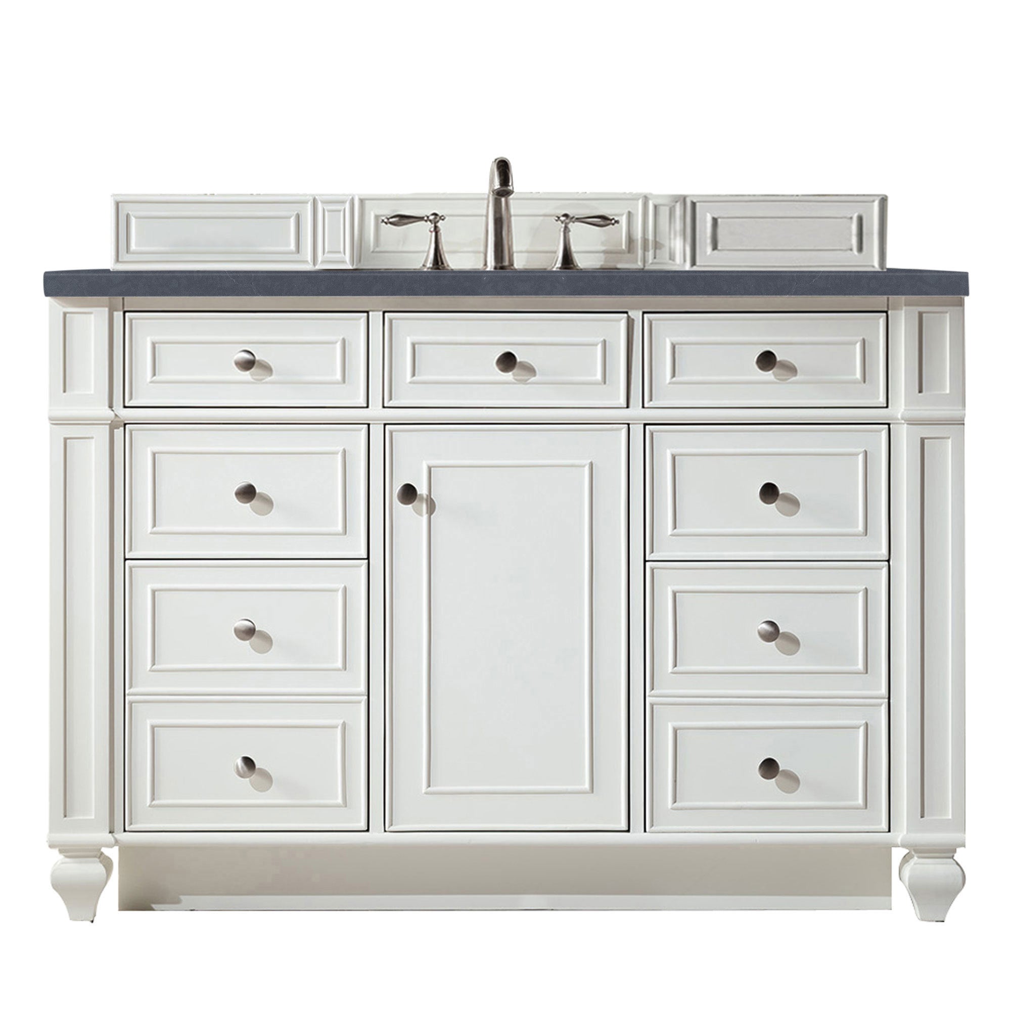 James Martin Vanities Bristol 48" Single Vanity - Bright White