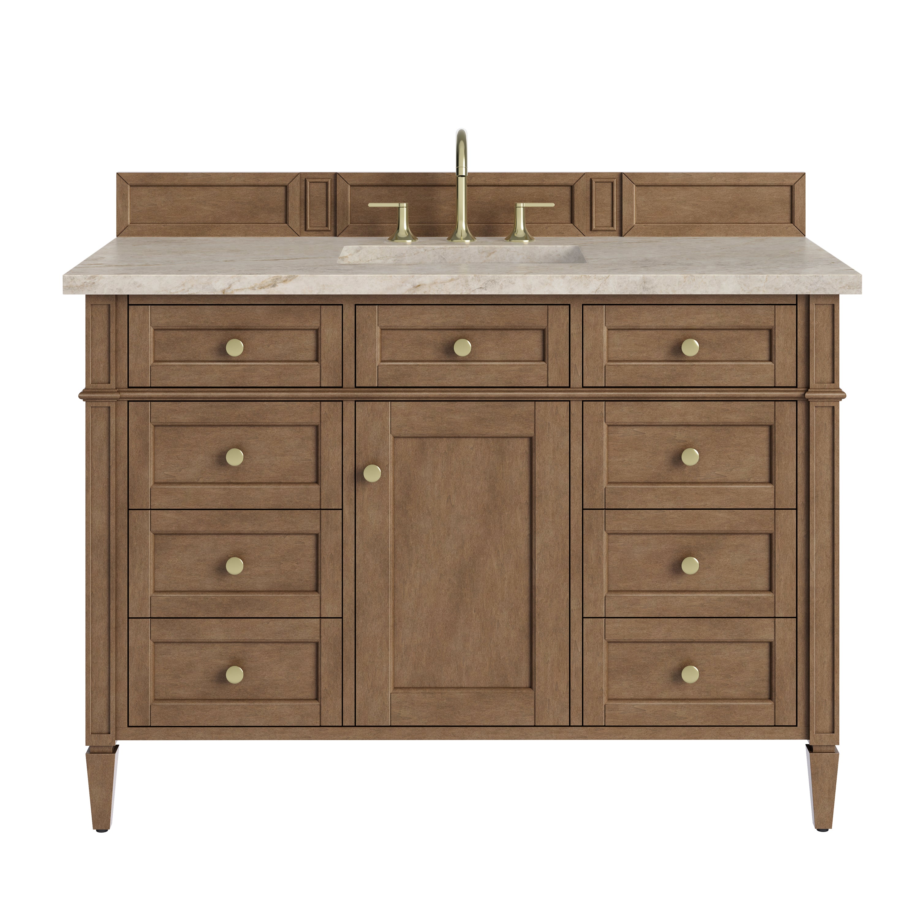 James Martin Brittany 48" Single Vanity Set - Pecan by James Martin Vanities