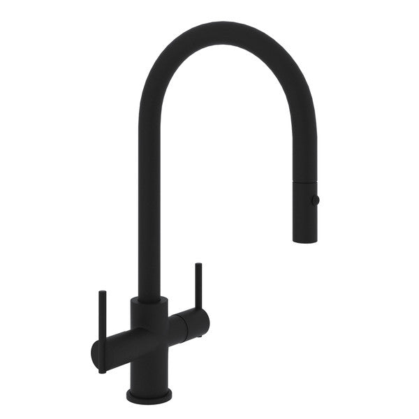 Rohl Pirellone Two Handle Pull-Down Kitchen Faucet