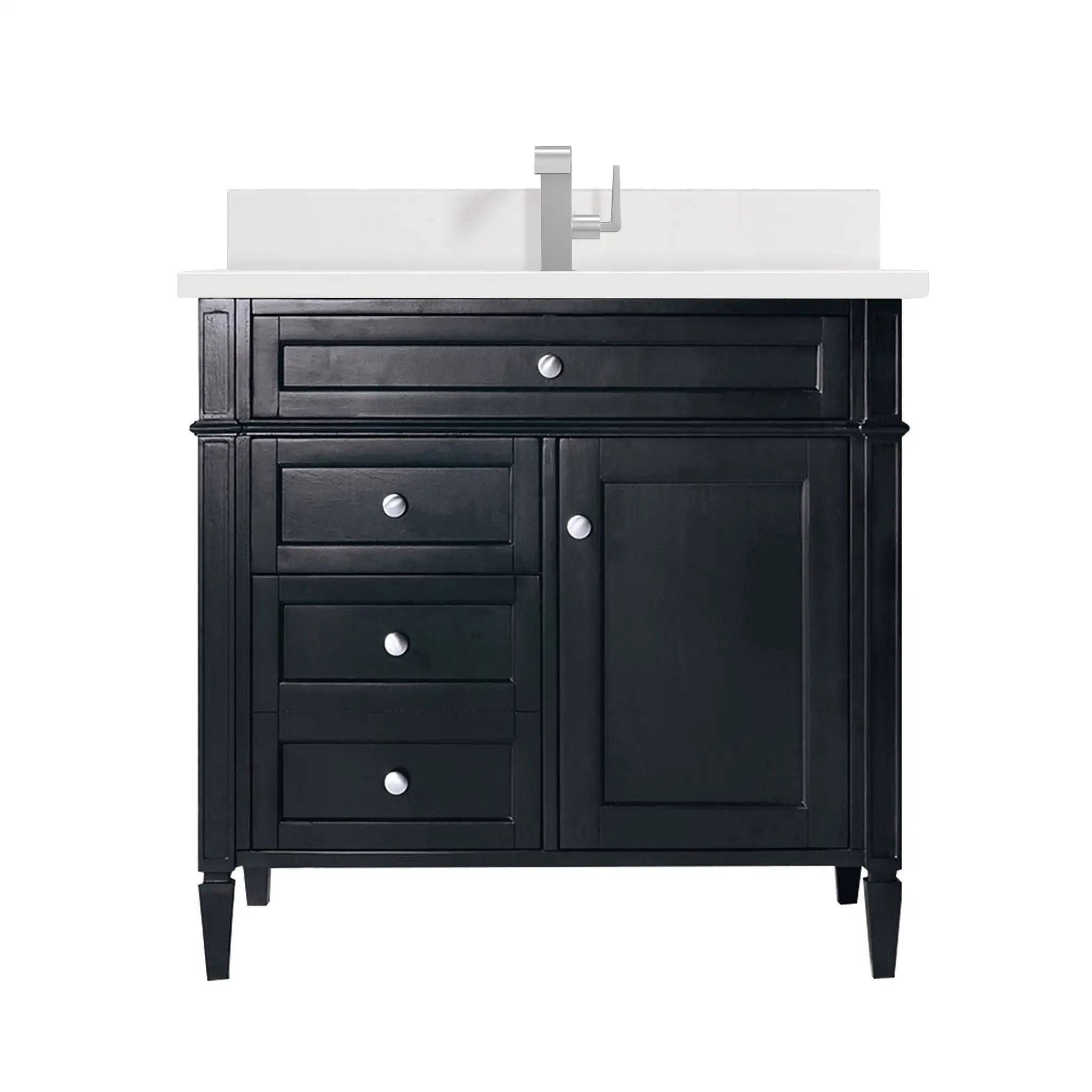 James Martin Brittany 36" Single Vanity Set - Black Onyx by James Martin Vanities