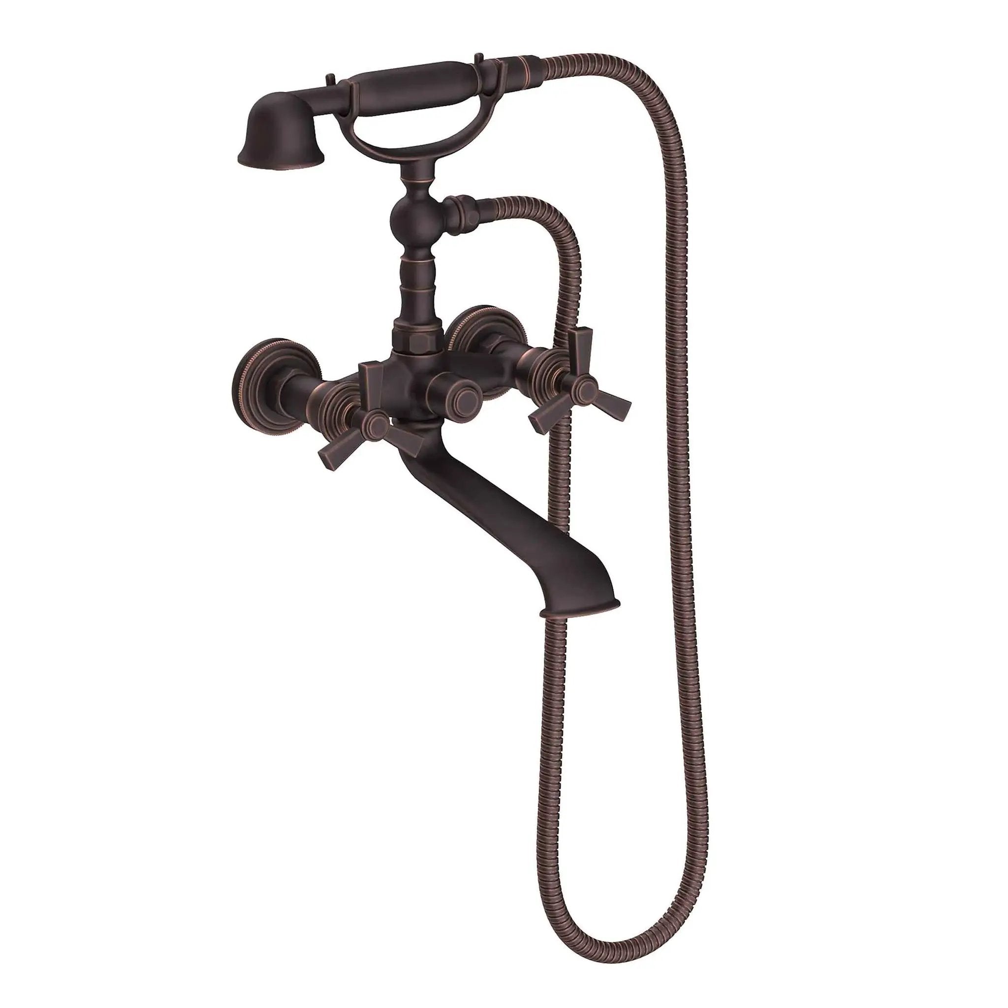 Newport Brass Miro Exposed Tub & Hand Shower Set - Wall Mount by Newport Brass