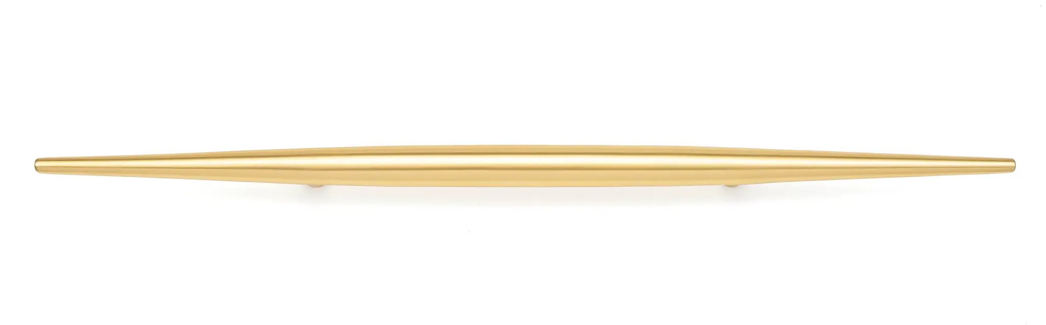 satin brass pull