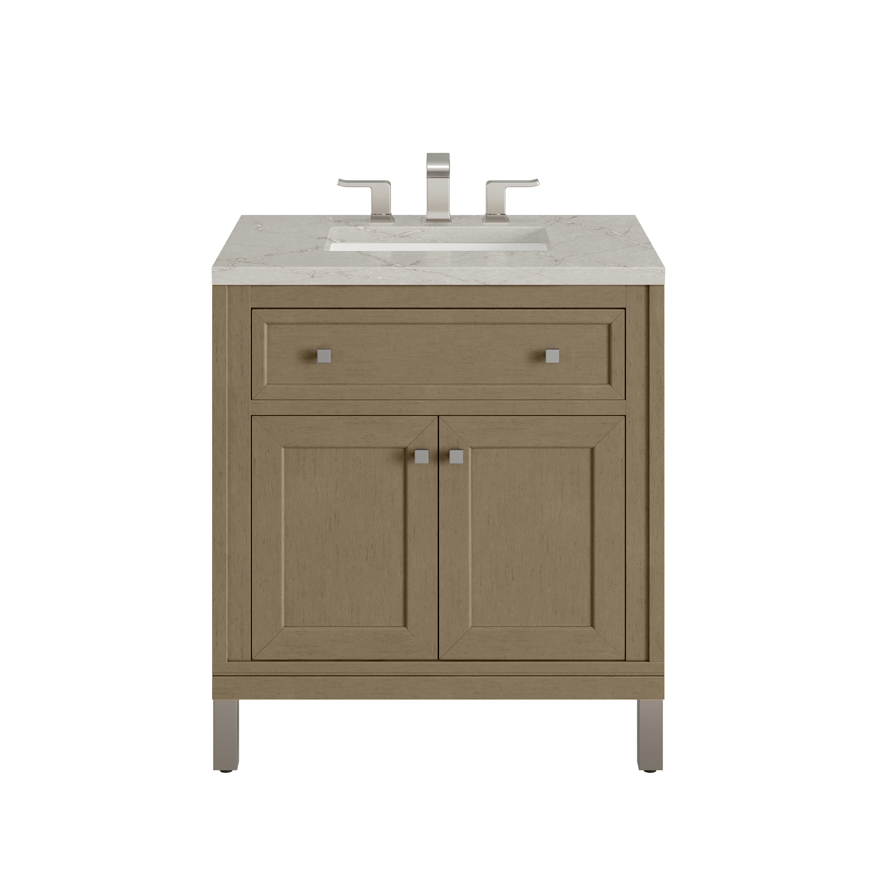 James Martin Chicago 30" Single Vanity Set - Walnut Whisper by James Martin Vanities