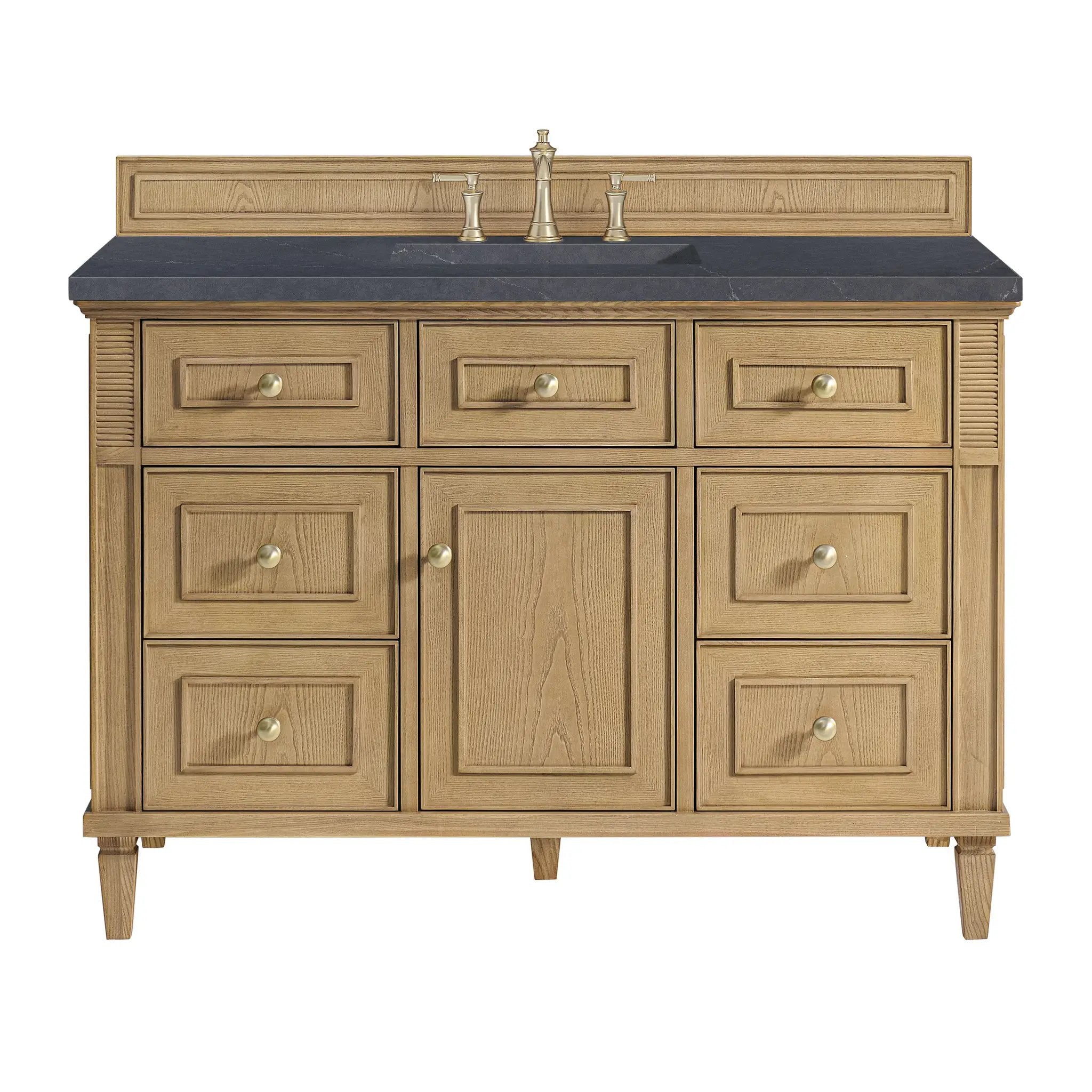 James Martin Lorelai 48" Single Vanity Set - Light Natural Oak by James Martin Vanities
