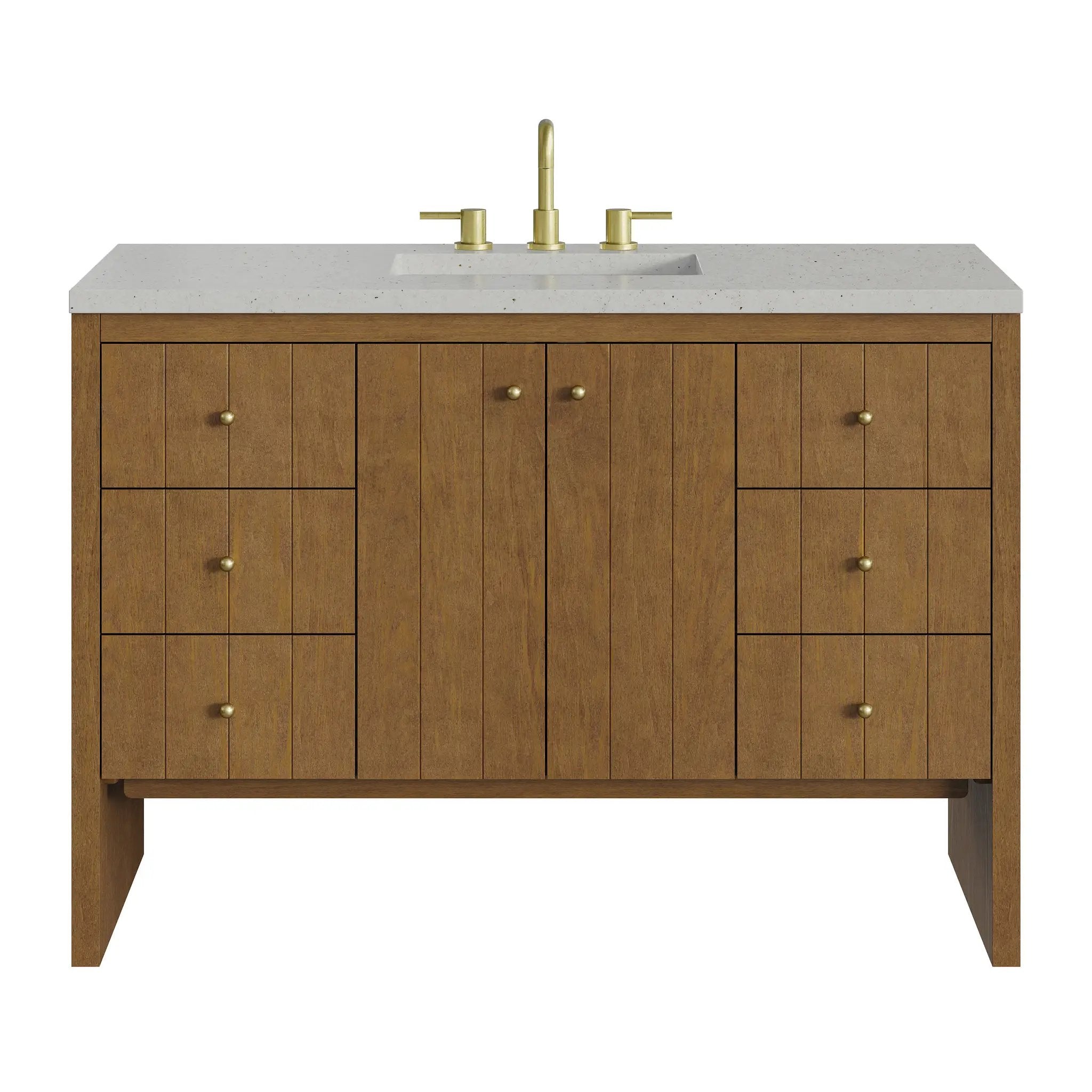 James Martin Hudson 48" Single Vanity Set - Honey Oak by James Martin Vanities