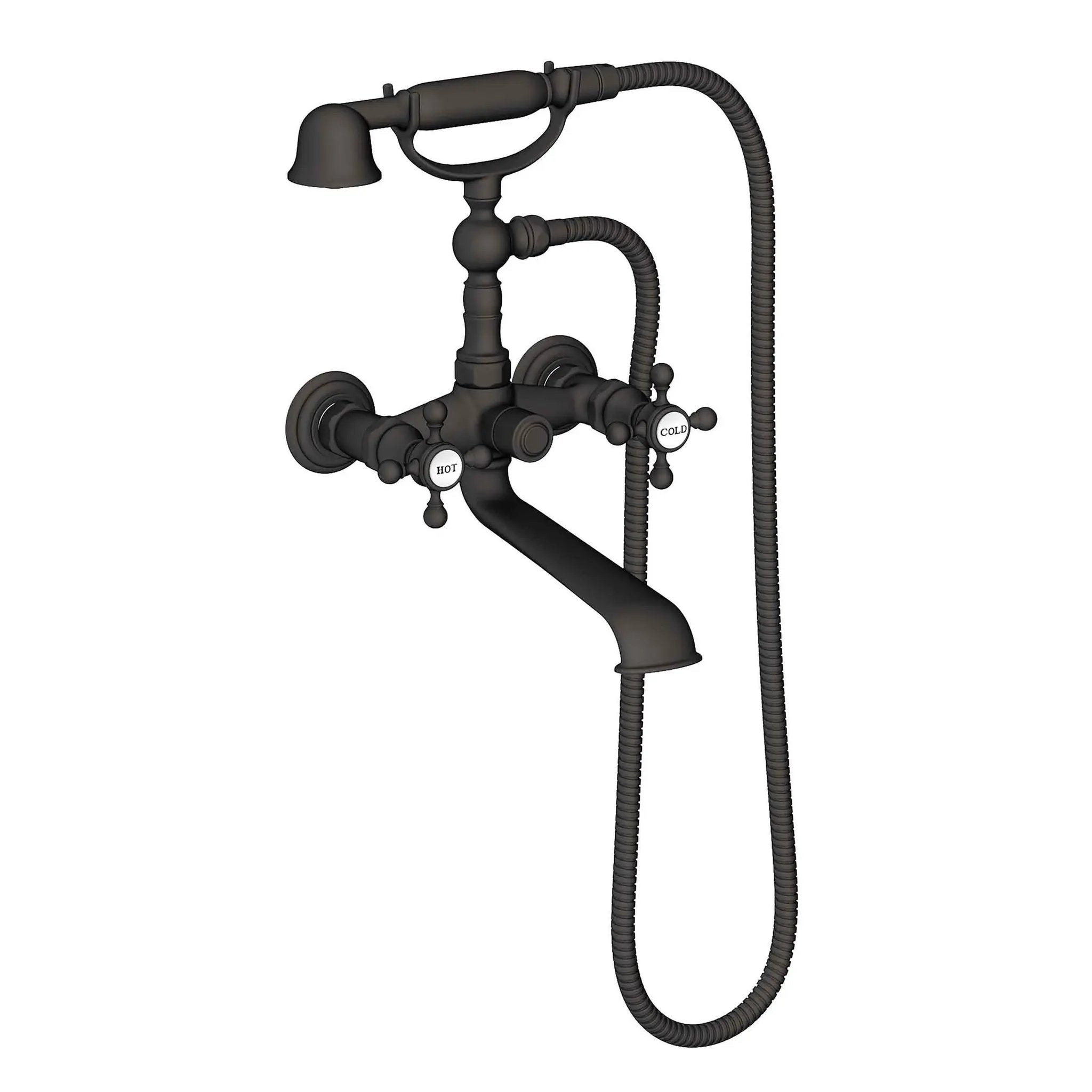 Newport Brass Astor Exposed Tub & Hand Shower Set - Wall Mount by Newport Brass