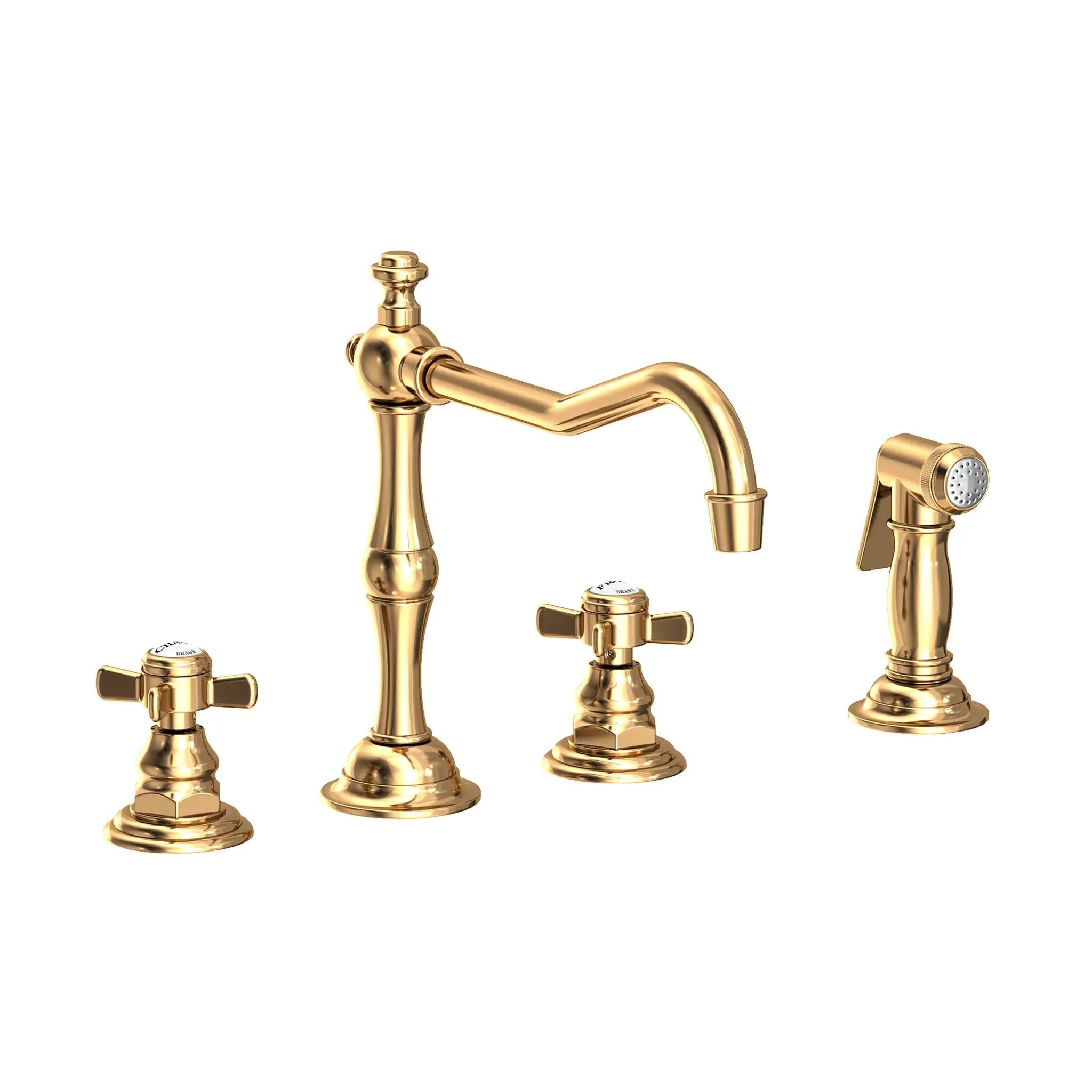 Newport Brass Fairfield Kitchen Faucet with Side Spray by Newport Brass