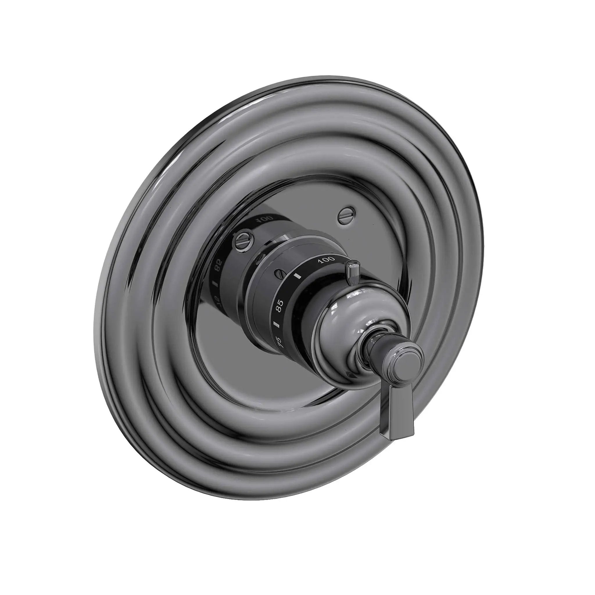 Newport Brass Astor 3/4" Round Thermostatic Trim Plate with Handle by Newport Brass