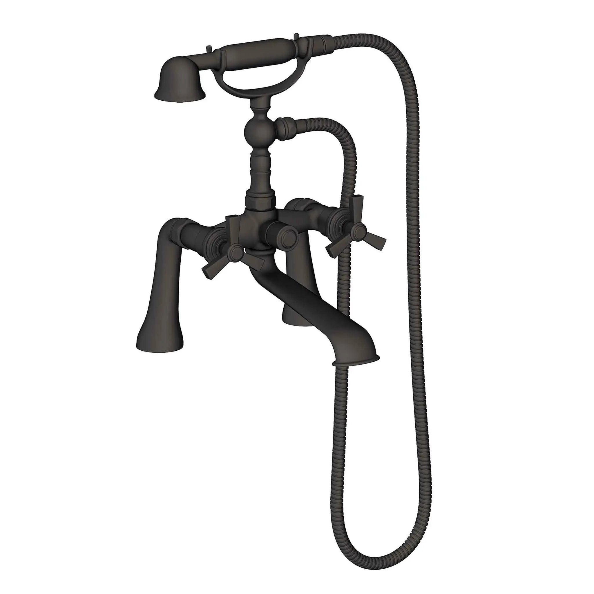 Newport Brass Miro Exposed Tub & Hand Shower Set - Deck Mount by Newport Brass