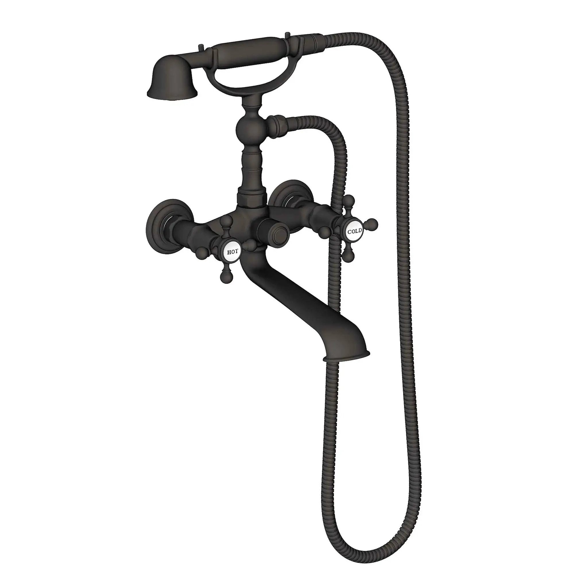 Newport Brass Chesterfield Exposed Tub & Hand Shower Set - Wall Mount by Newport Brass