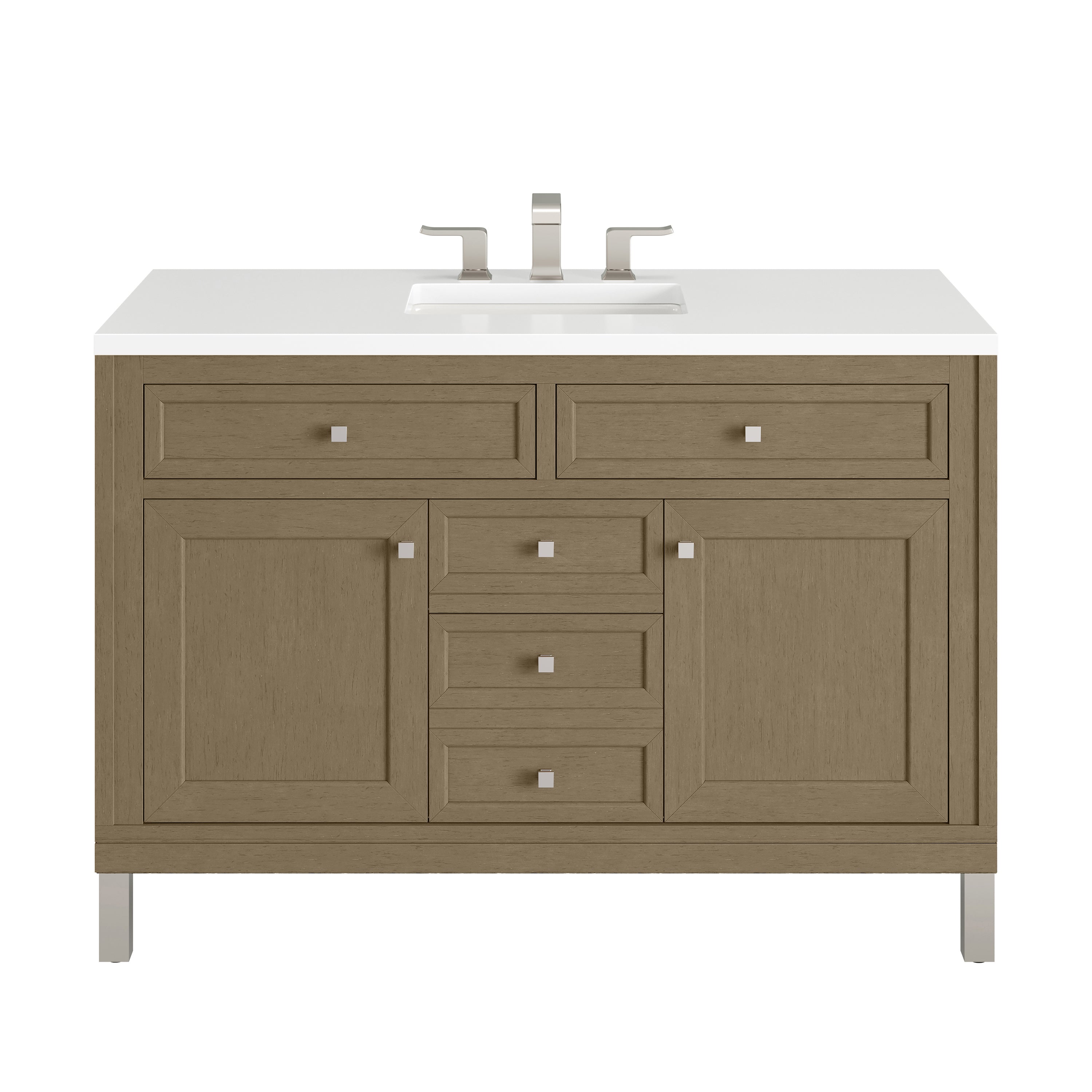 James Martin Vanities Chicago 48" Single Vanity - Walnut Whisper
