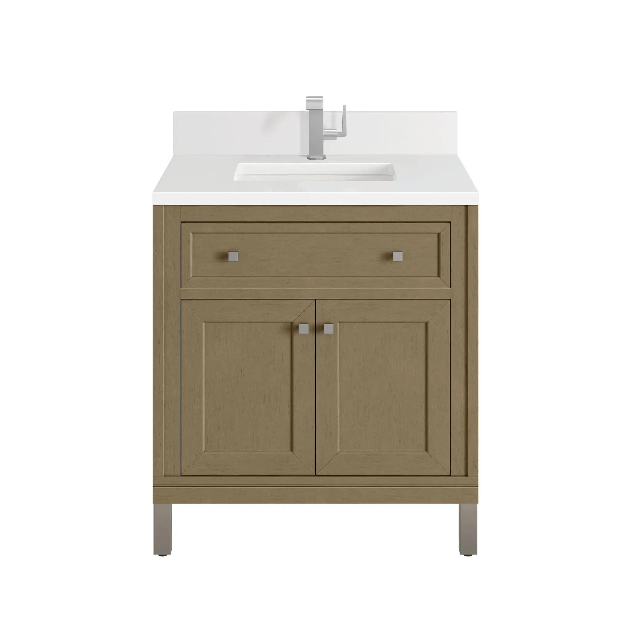 James Martin Chicago 30" Single Vanity Set - Walnut Whisper by James Martin Vanities