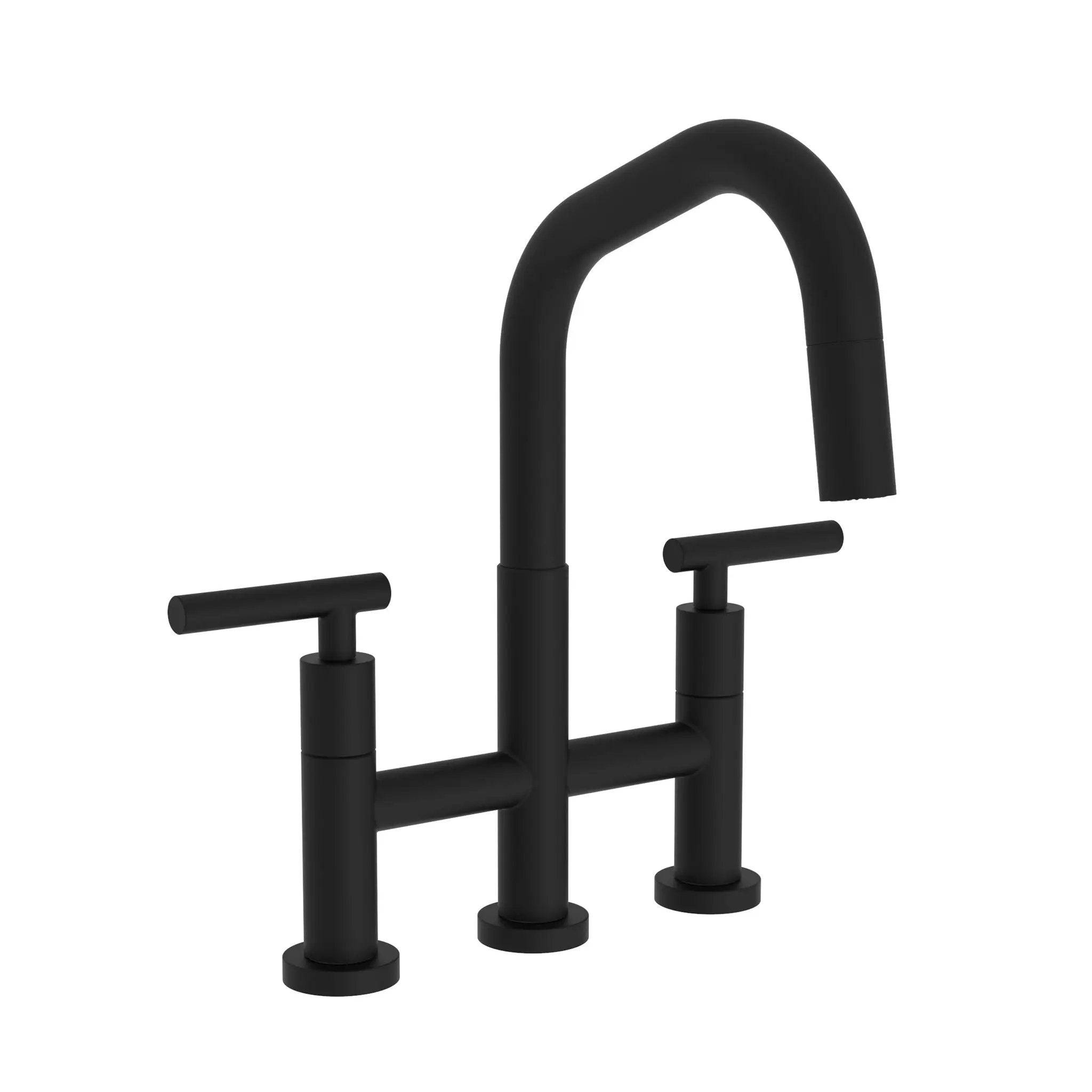 Newport Brass East Square Kitchen Bridge Pull-Down Faucet by Newport Brass