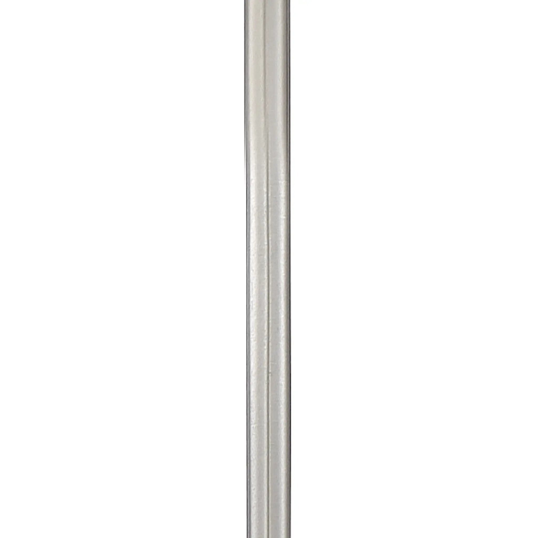 brushed steel 16 inch rod with nipple