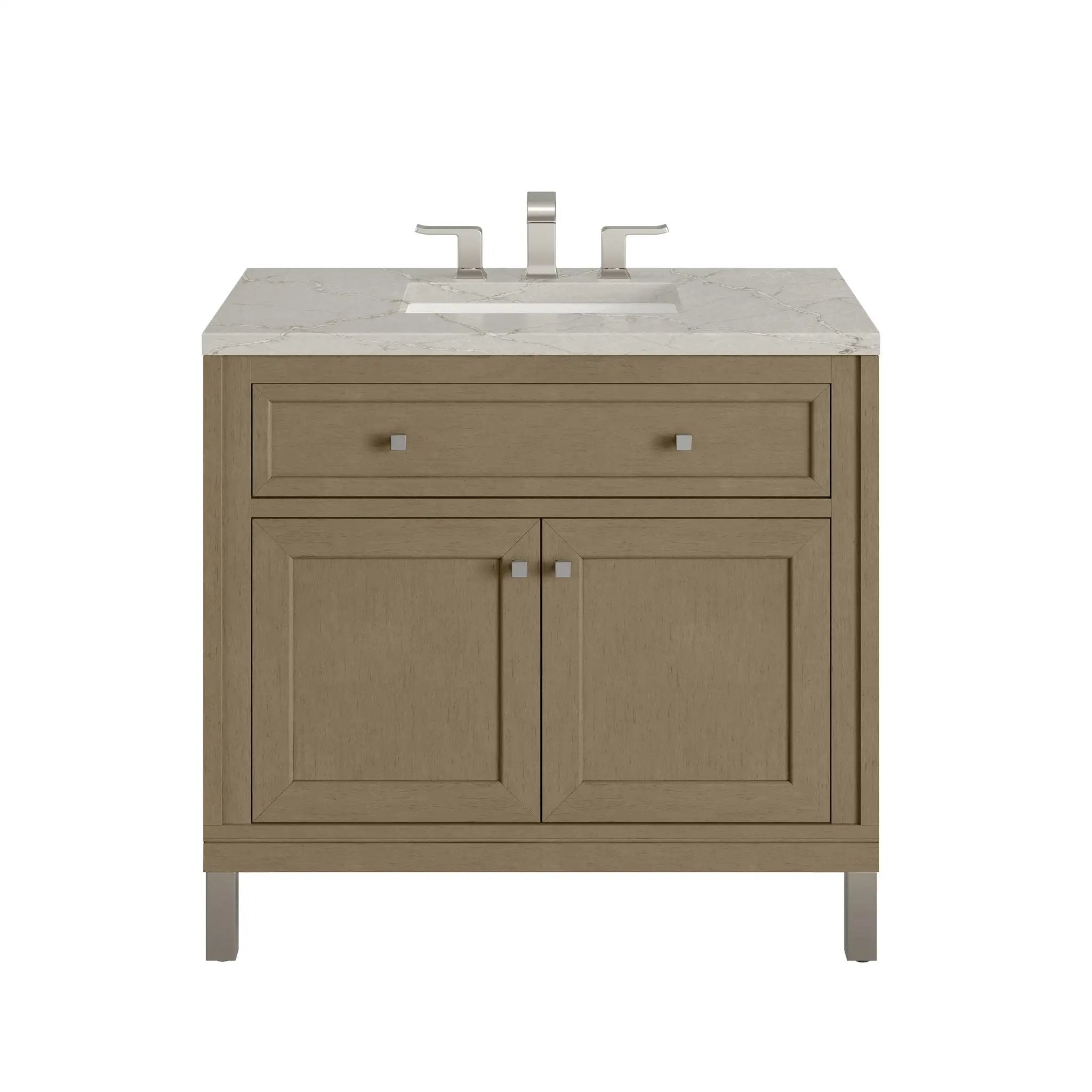 James Martin Chicago 36" Single Vanity Set - Walnut Whisper by James Martin Vanities