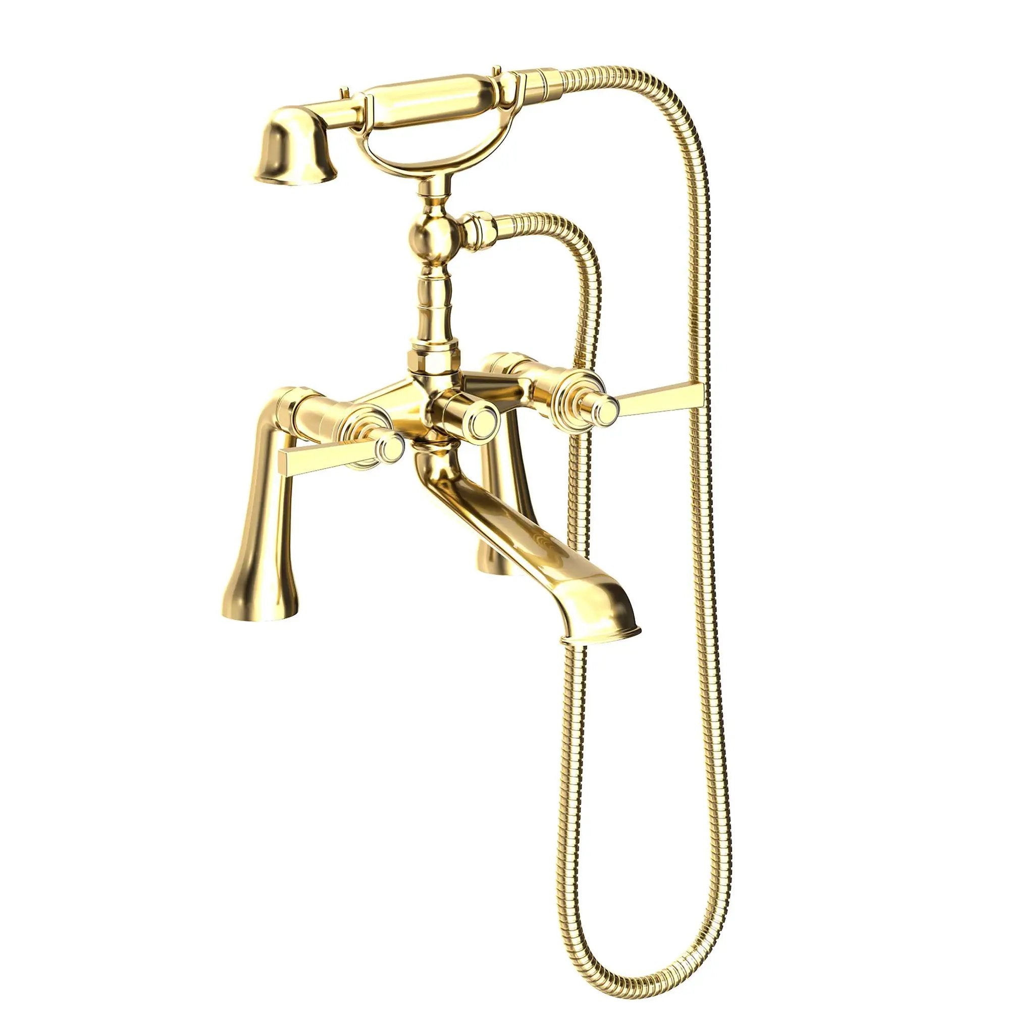 Newport Brass Miro Exposed Tub & Hand Shower Set - Deck Mount by Newport Brass