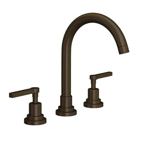 Rohl Lombardia Widespread Lavatory Faucet with C-Spout by Rohl
