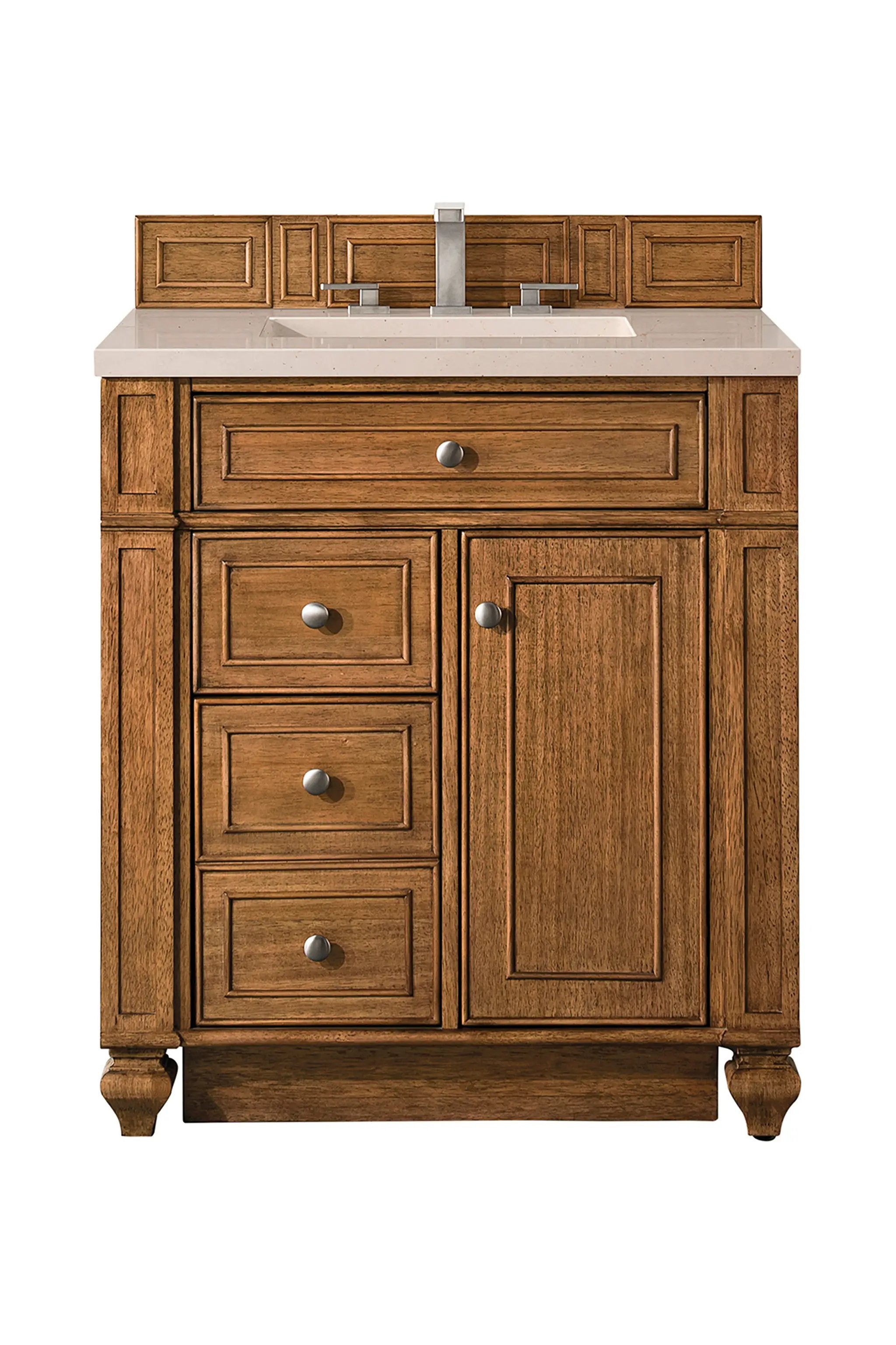 James Martin Bristol 30" Single Vanity Set - Saddle Brown by James Martin Vanities