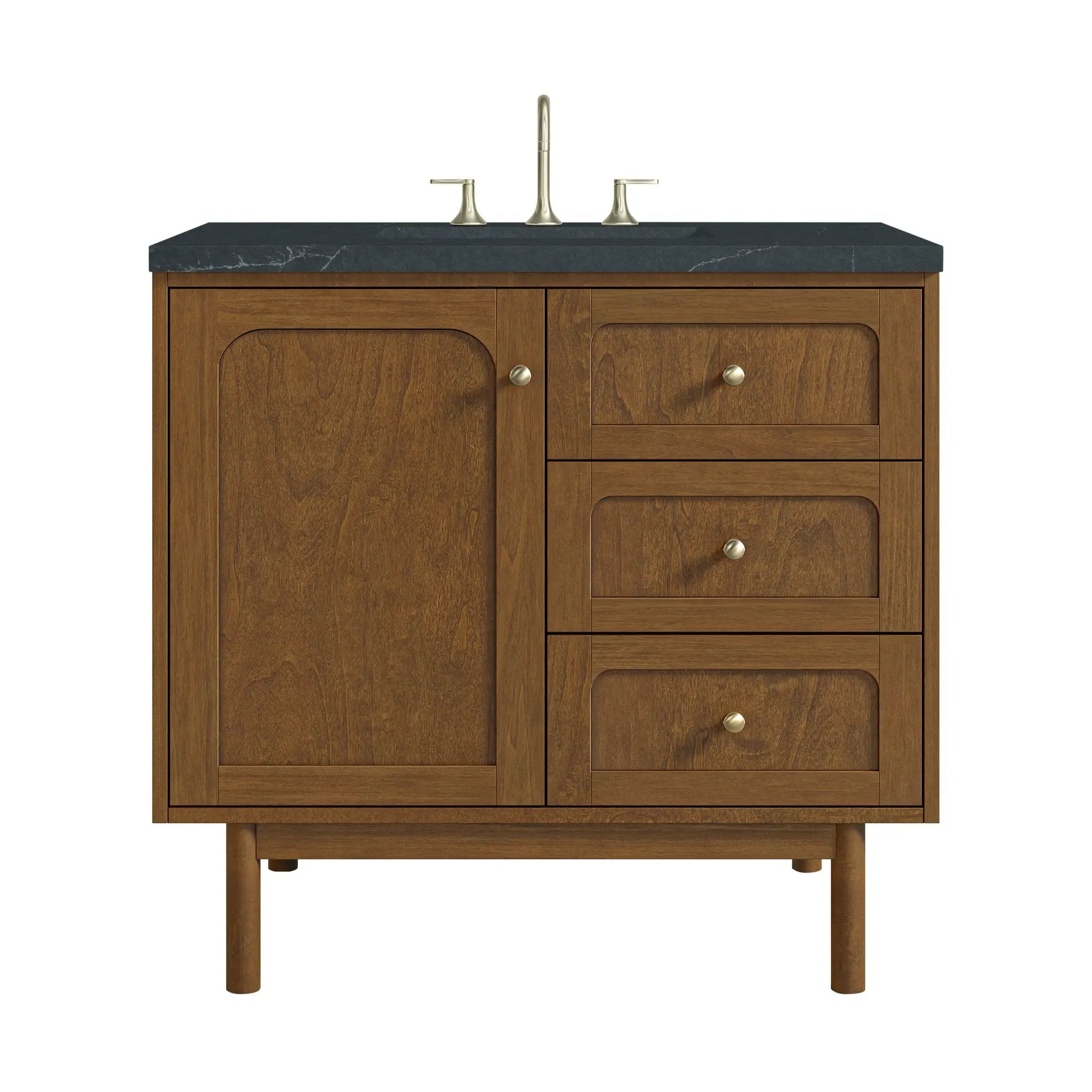 James Martin Laurent 36" Single Vanity Set - Honey Oak by James Martin Vanities