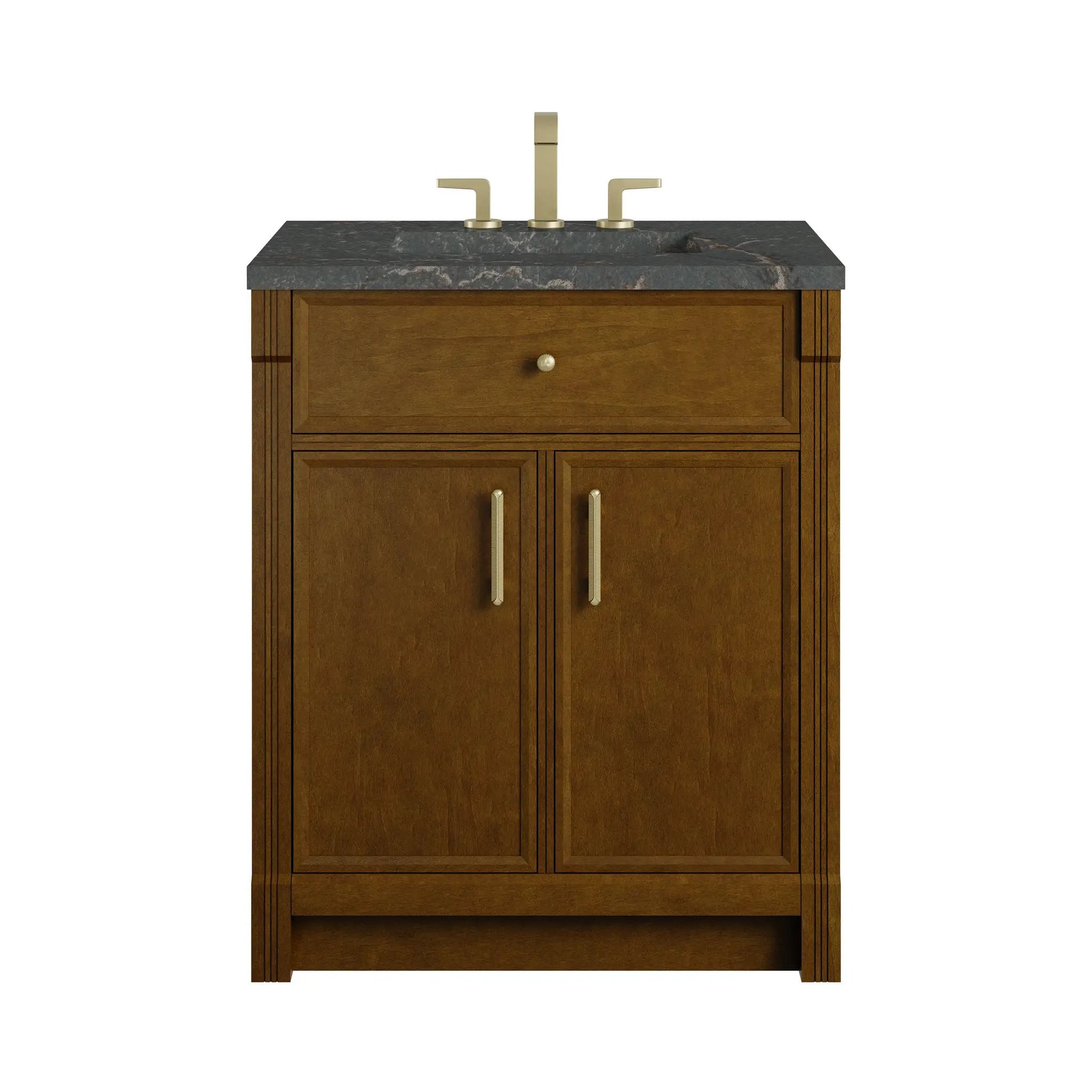 James Martin Bellshire 30" Single Vanity Set - Honey Oak by James Martin Vanities
