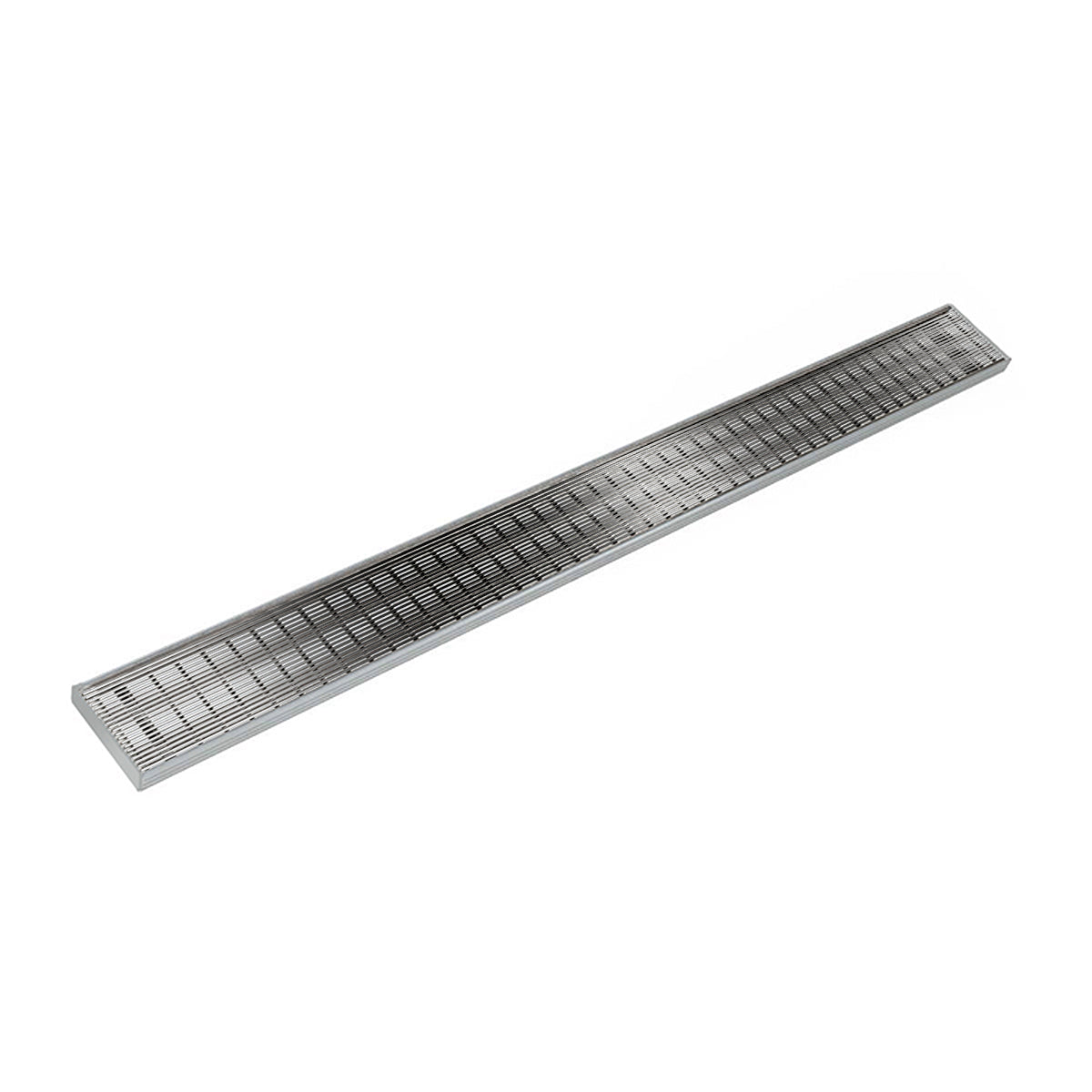 Infinity Drain 48" S-PVC Series Complete Kit with 4" Wedge Wire Grate