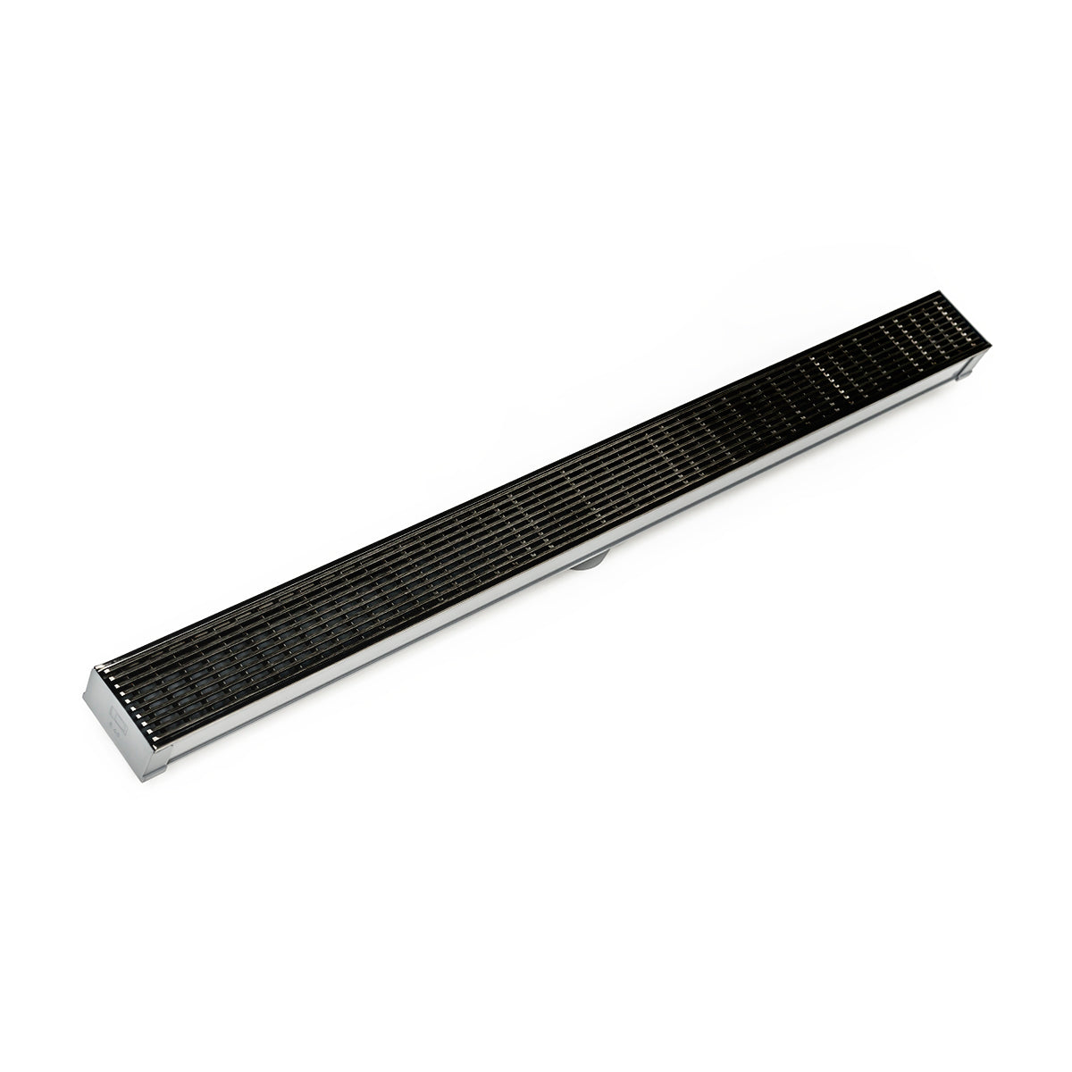 Infinity Drain 36" S-PVC Series Site Sizable Linear Drain Kit with 2 1/2" Wedge Wire Grate