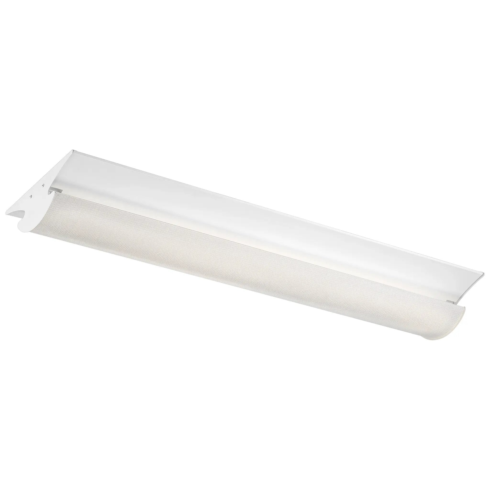 white flush mount
