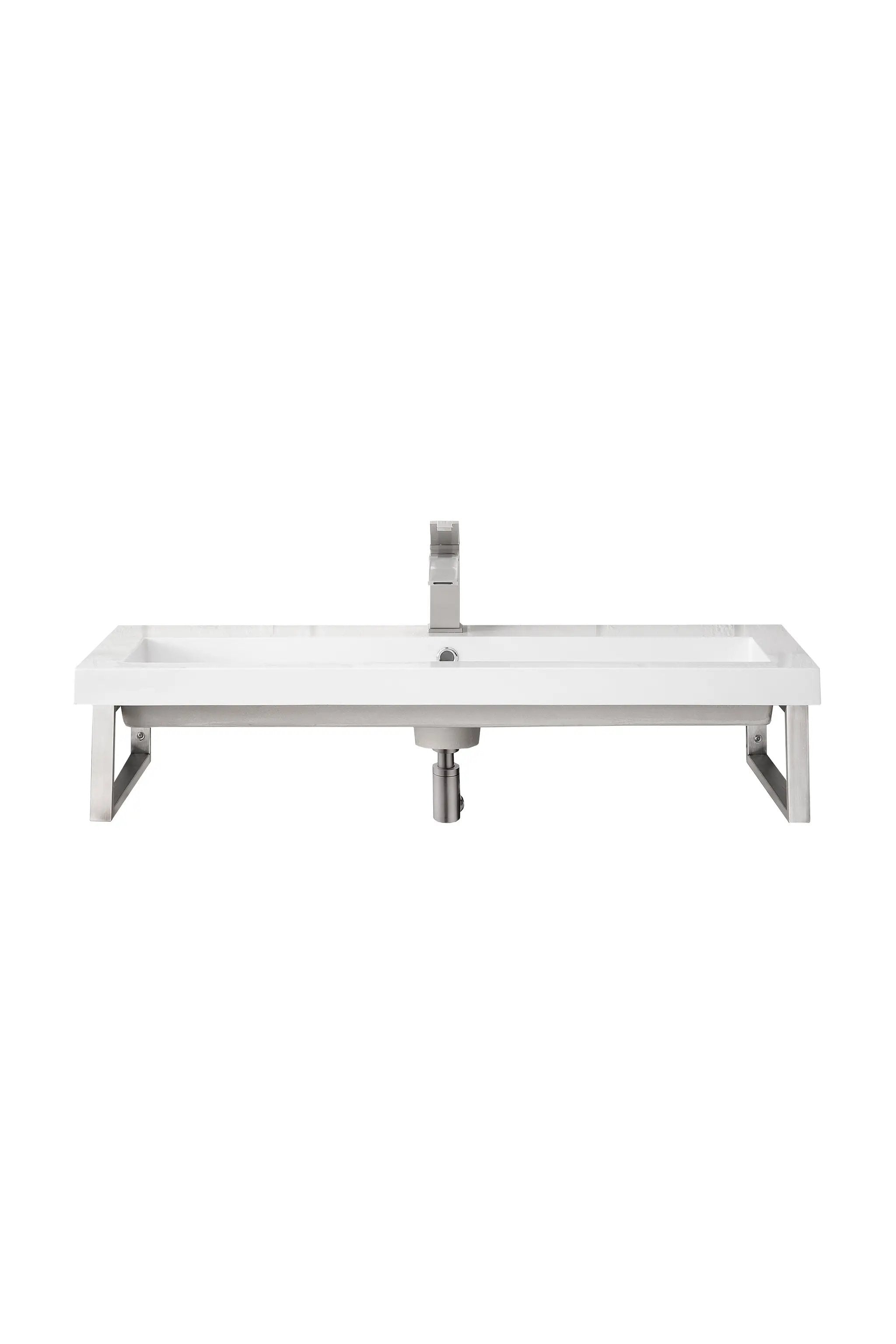 brushed nickel wall bracket