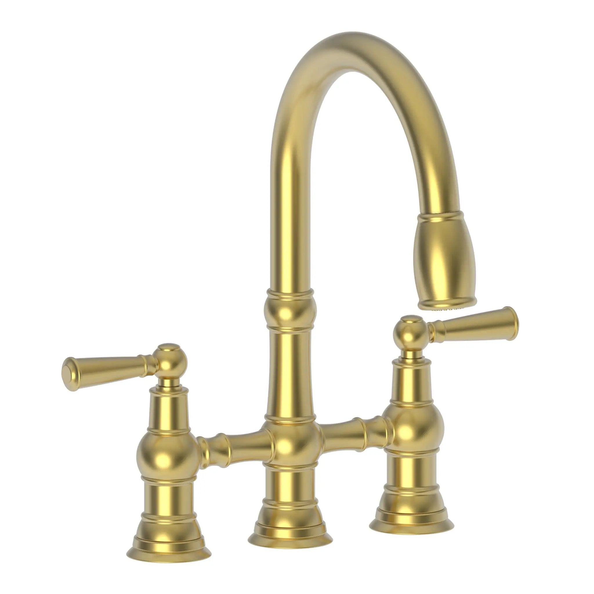 Newport Brass Jacobean Kitchen Bridge Pull-Down Faucet by Newport Brass
