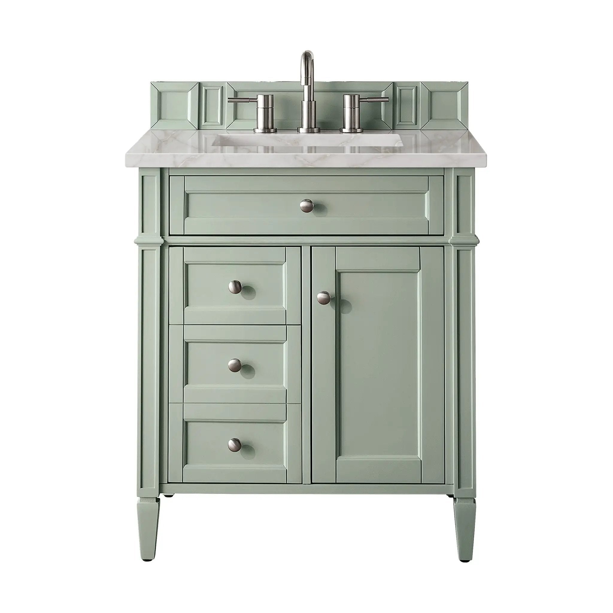 James Martin Brittany 30" Single Vanity Set - Sage Green by James Martin Vanities