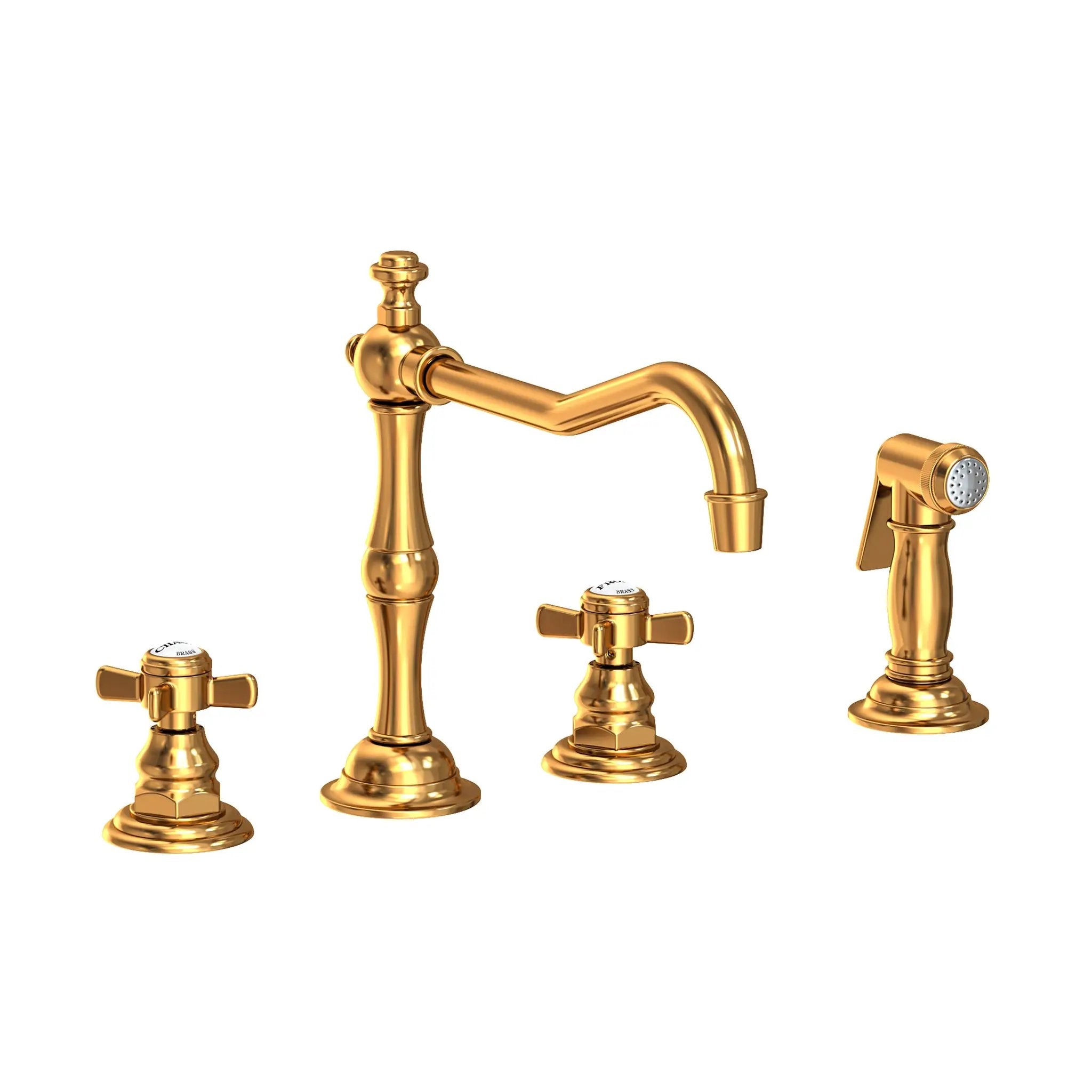 Newport Brass Fairfield Kitchen Faucet with Side Spray by Newport Brass