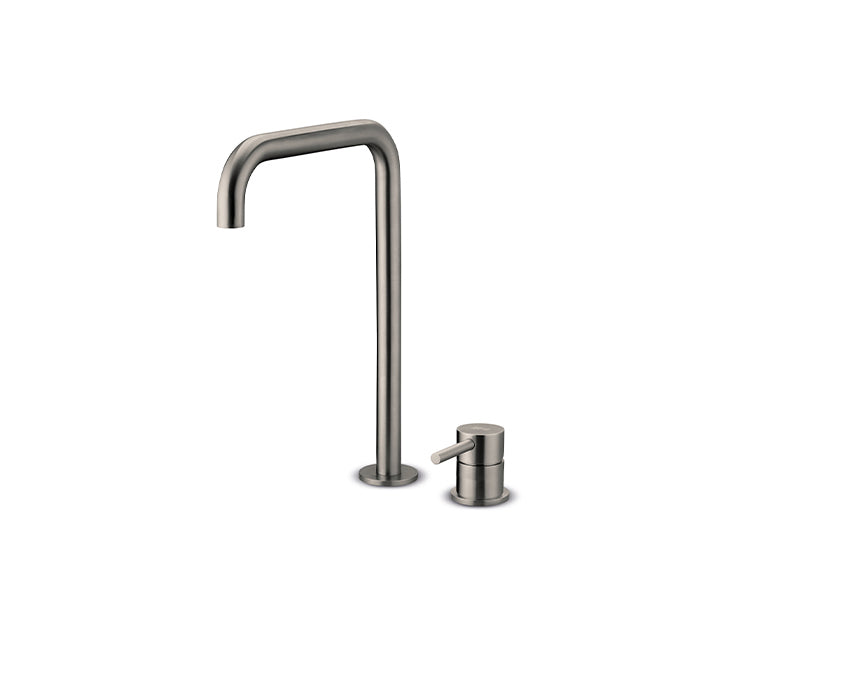 JEE-O Slimline Faucet 2 Hole High Stainless Steel