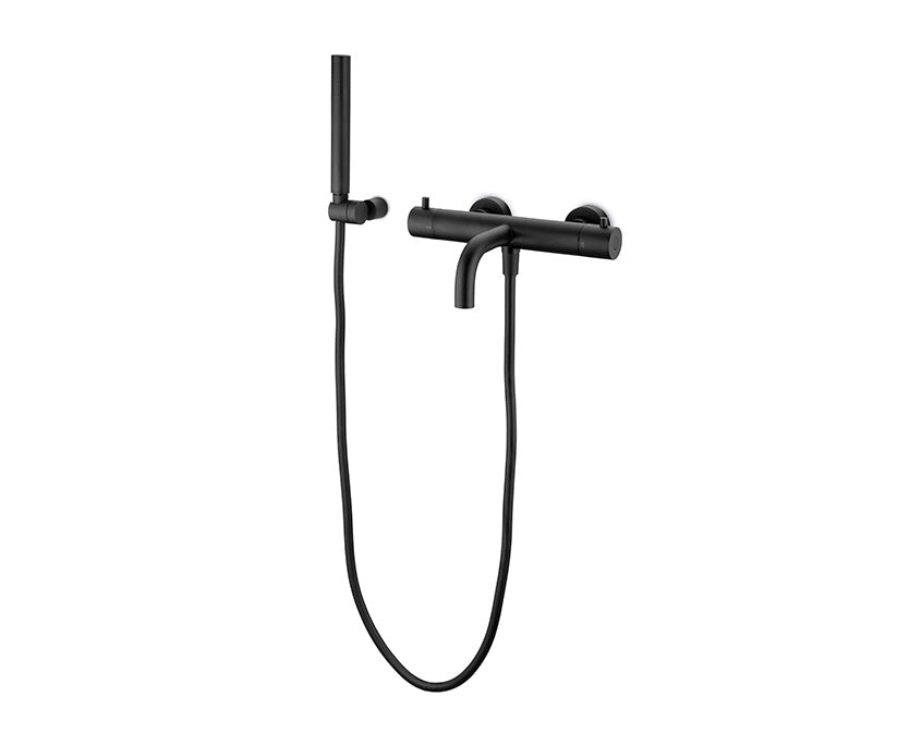 JEE-O Slimline Th Bath Faucet Stainless Steel with Hand Shower