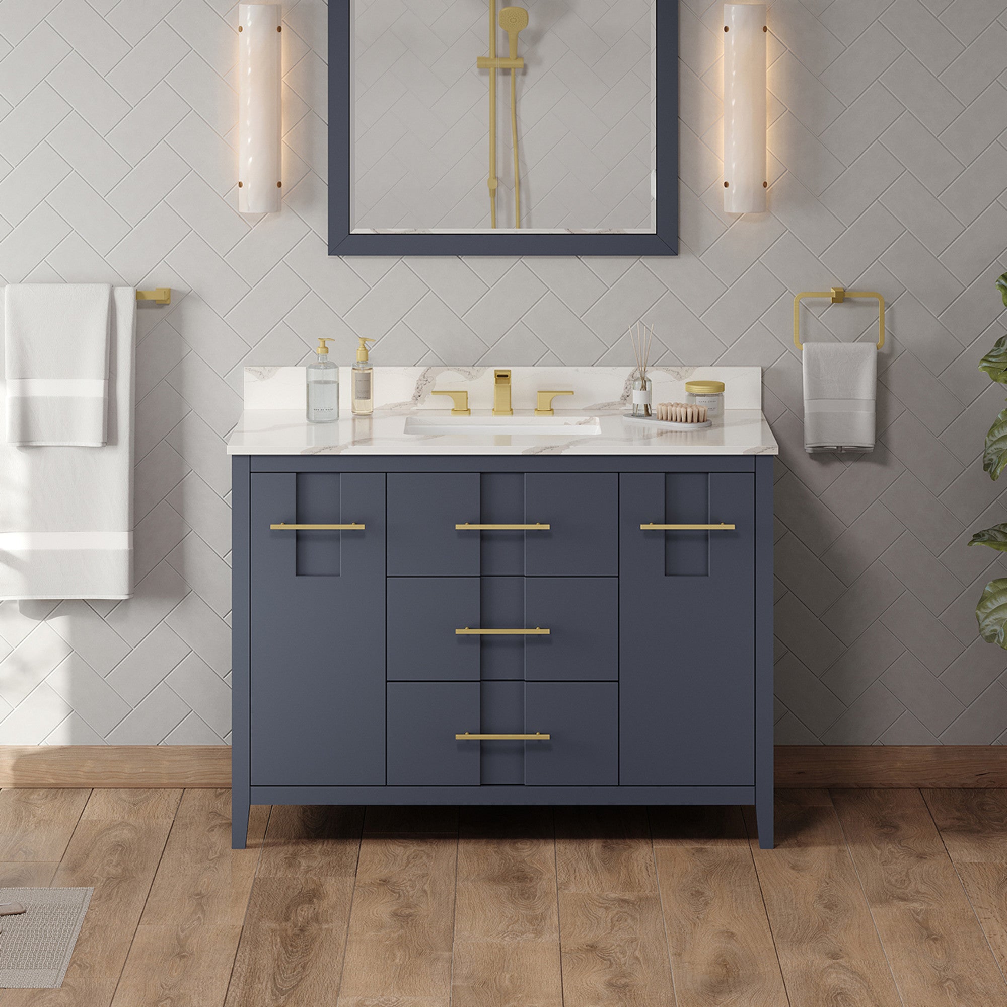 Jeffrey Alexander 48" Katara Vanity Set