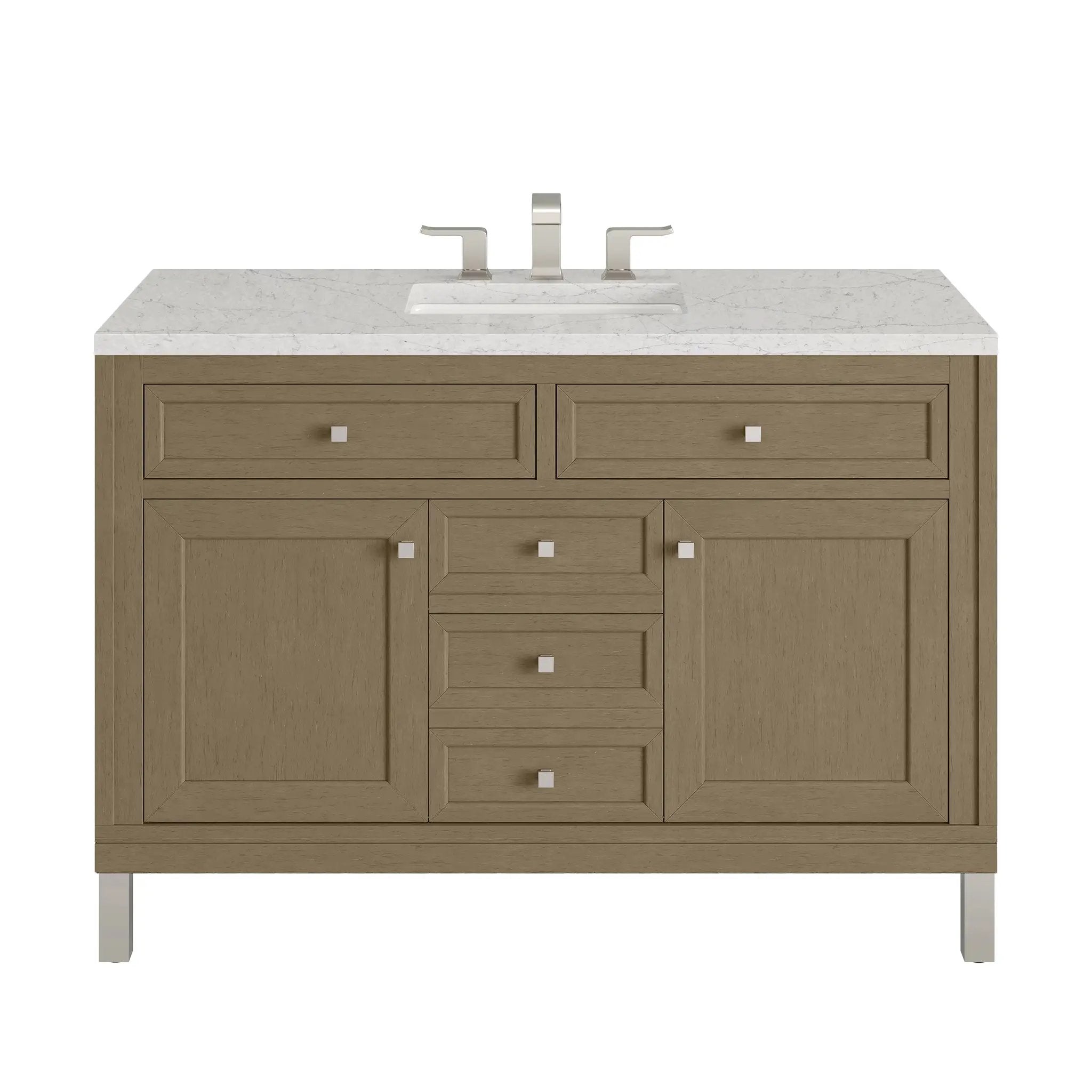 James Martin Chicago 48" Single Vanity Set - Walnut Whisper by James Martin Vanities