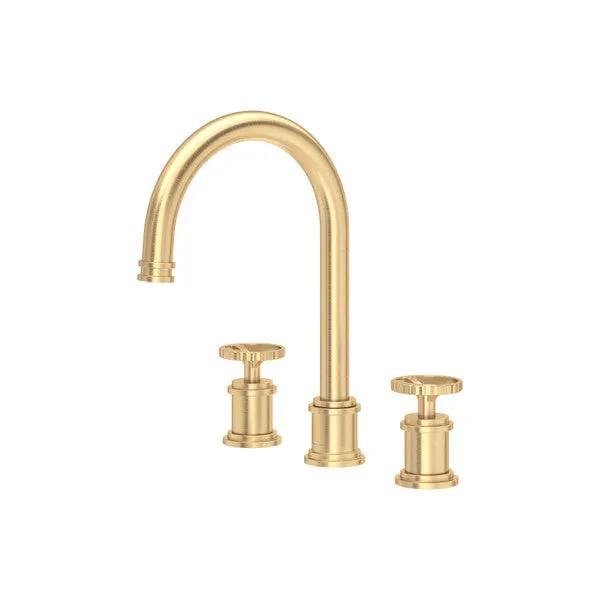 Rohl Perrin & Rowe Armstrong Widespread Lavatory Faucet with C-Spout by Rohl