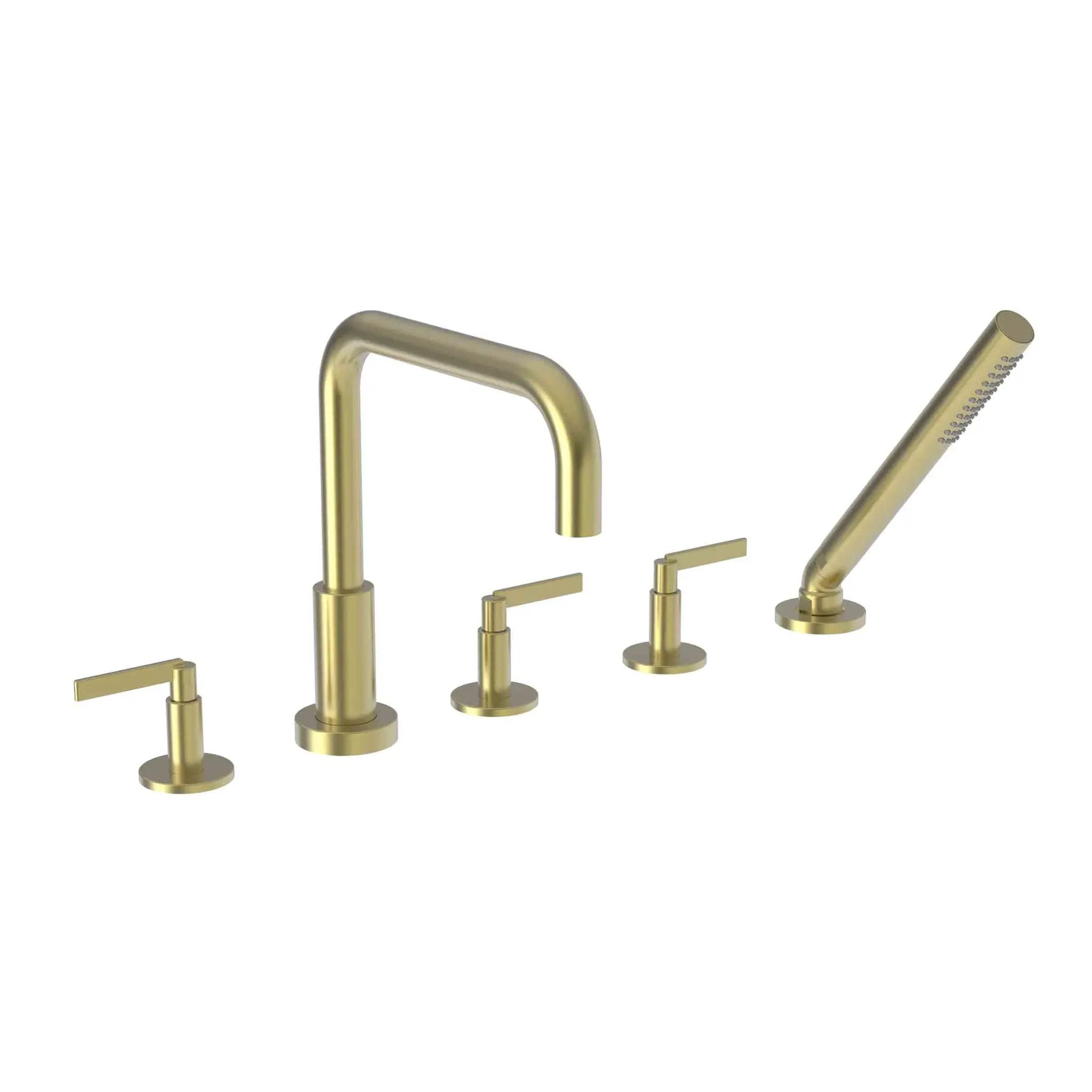Newport Brass Tolmin Roman Tub Faucet with Hand Shower by Newport Brass