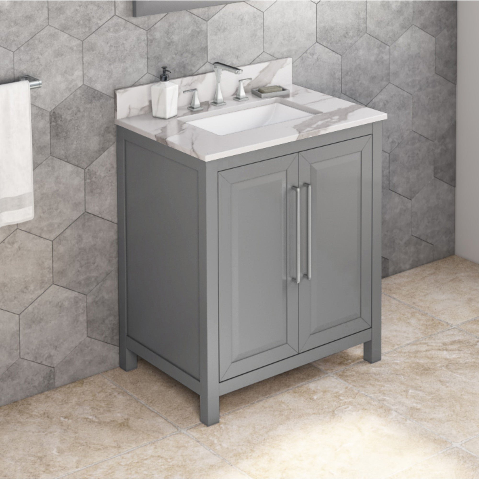 Jeffrey Alexander 30" Cade Vanity Set