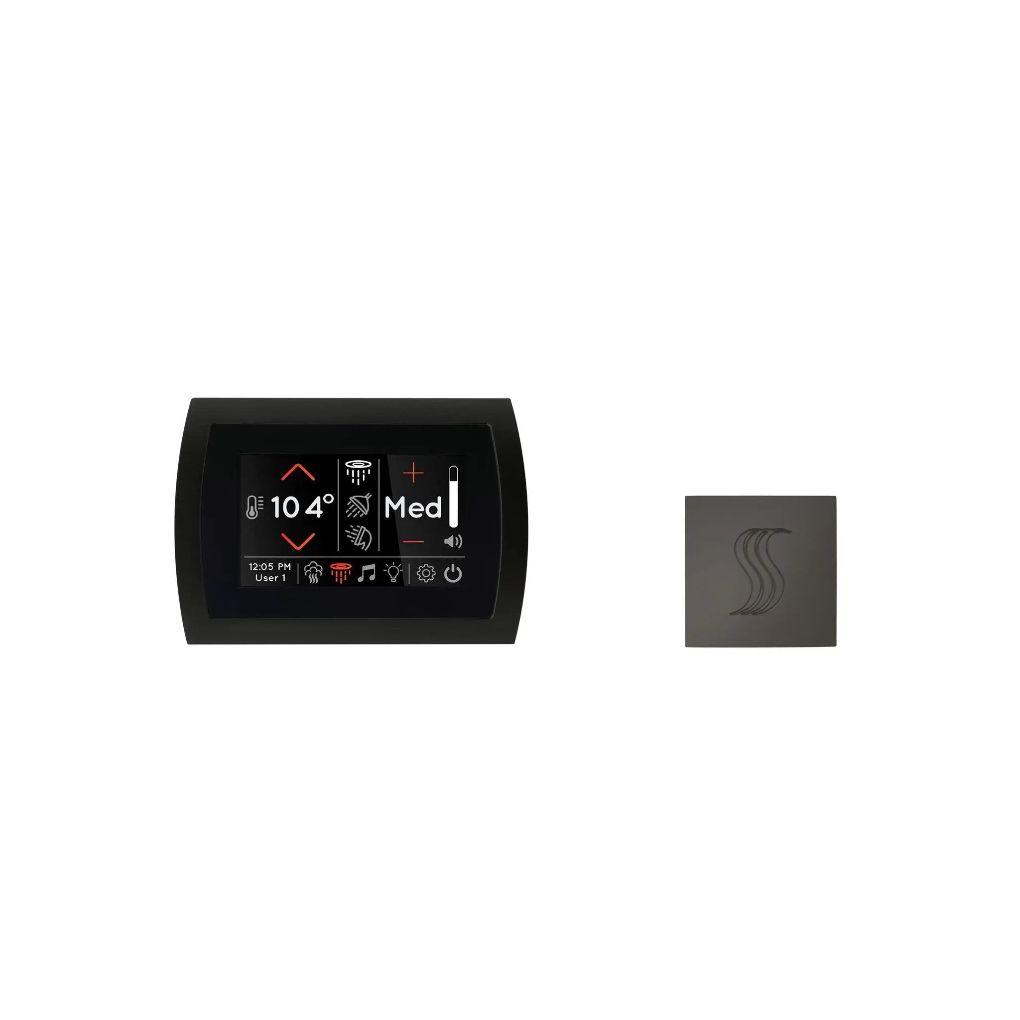 Thermasol Signatouch Control and Steam Head Kit Square by Thermasol