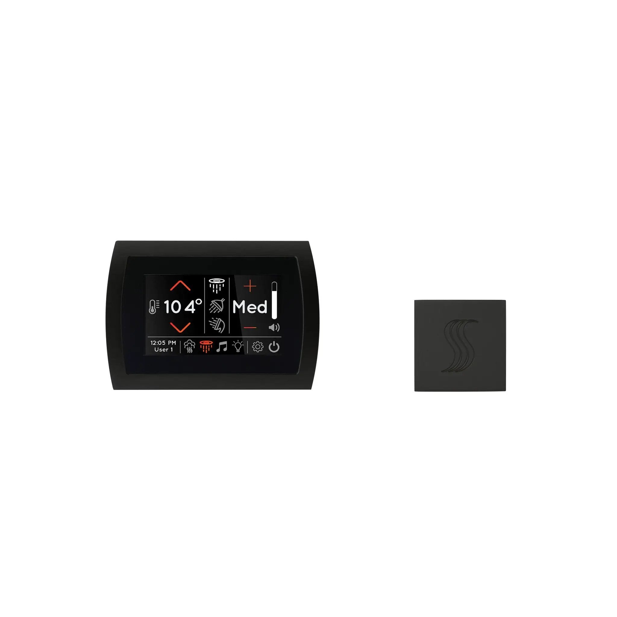 Thermasol Signatouch Control and Steam Head Kit Square by Thermasol