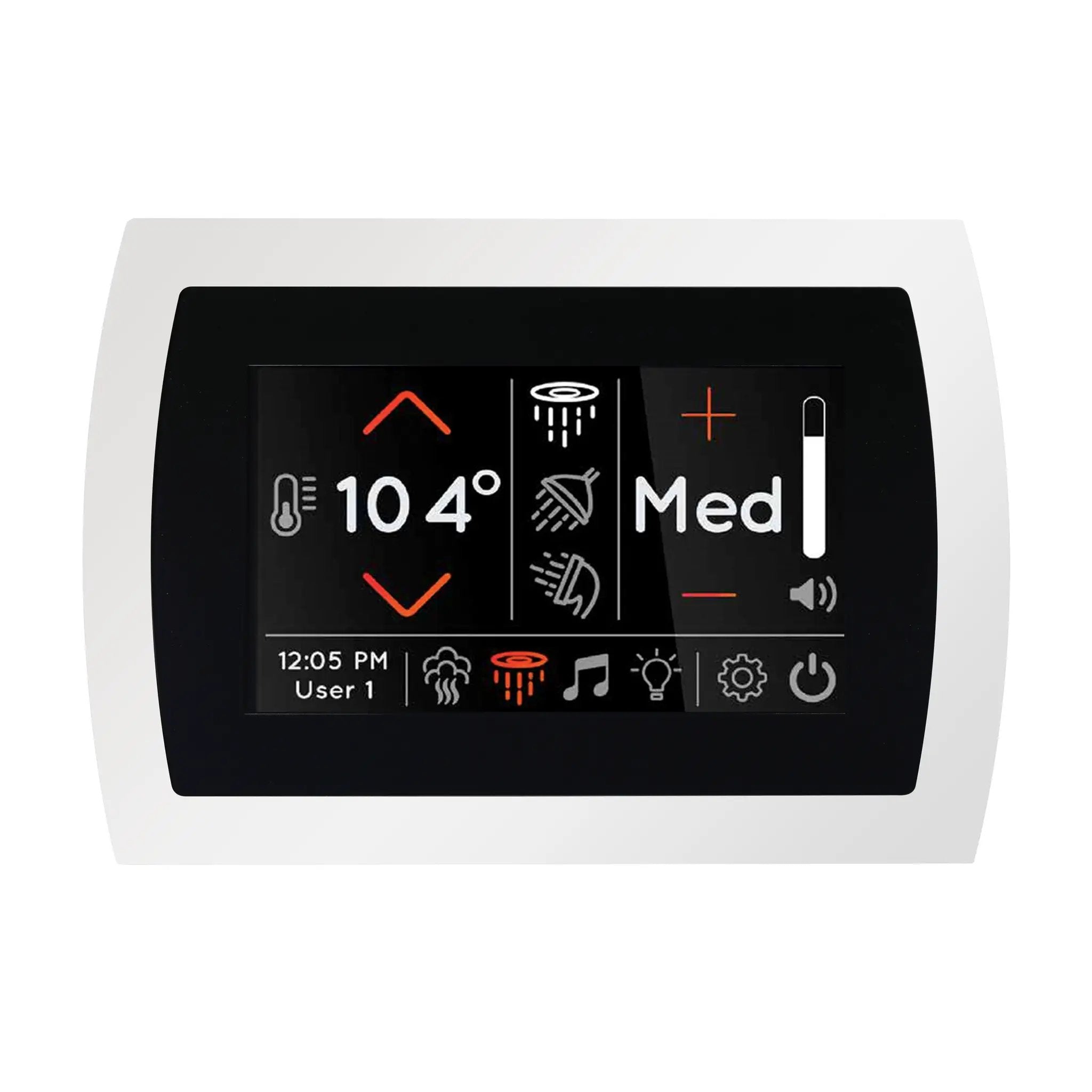 Thermasol Signatouch Recessed Square Controller by Thermasol