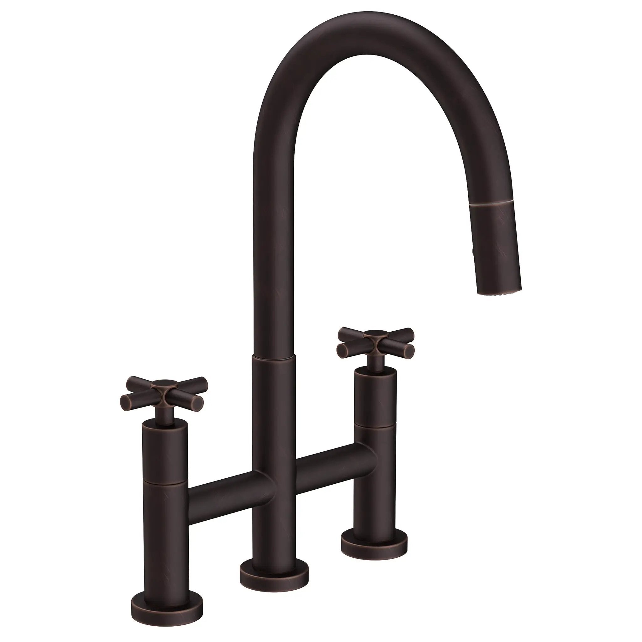 Newport Brass East Linear Kitchen Bridge Pull-Down Faucet by Newport Brass