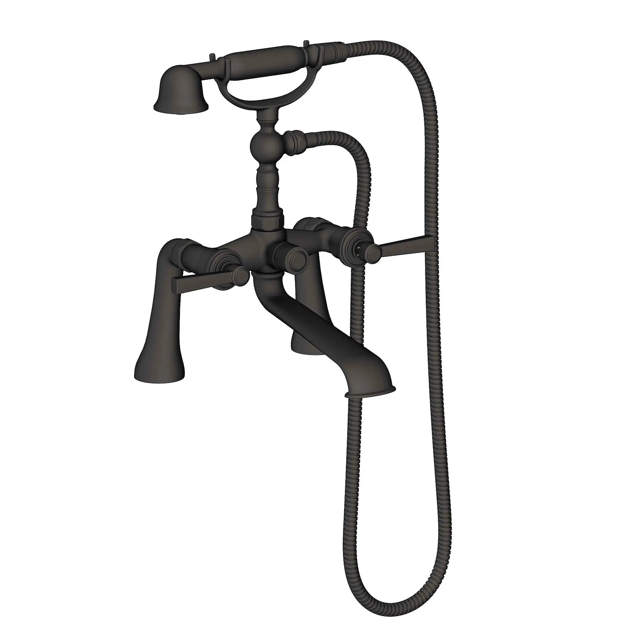 Newport Brass Miro Exposed Tub & Hand Shower Set - Deck Mount by Newport Brass