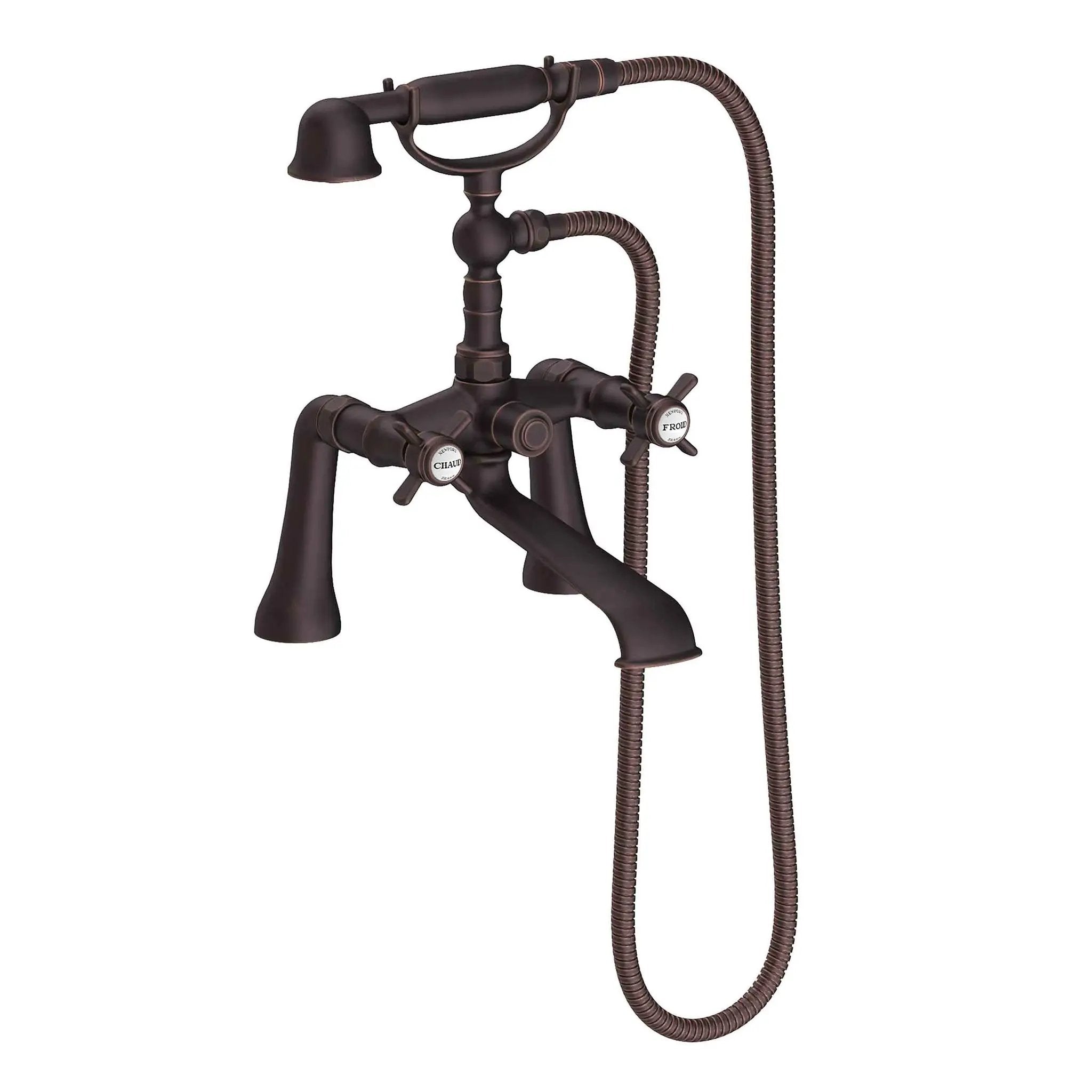 Newport Brass Fairfield Exposed Tub & Hand Shower Set - Deck Mount by Newport Brass