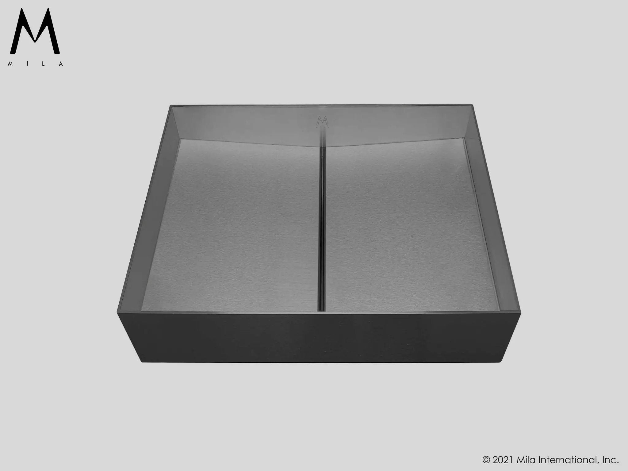 MILA VESSEL Bathroom Top-Mount 15.25 x 13.25 Bathroom Sink by Mila International