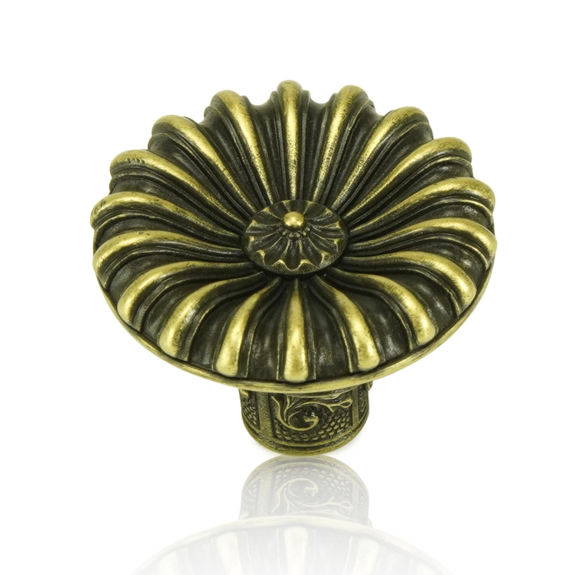 artisan brass knob