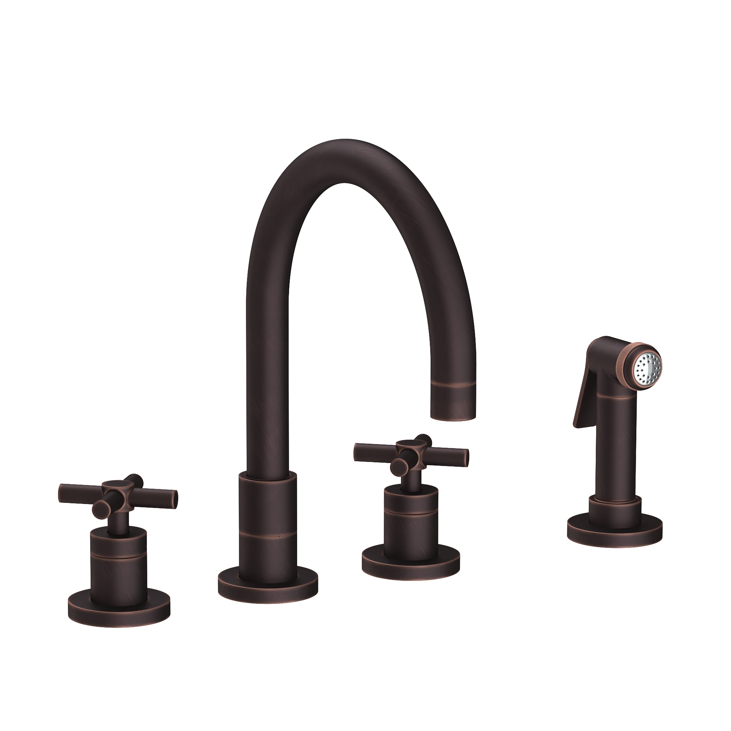 Newport Brass East Linear Kitchen Faucet with Side Spray